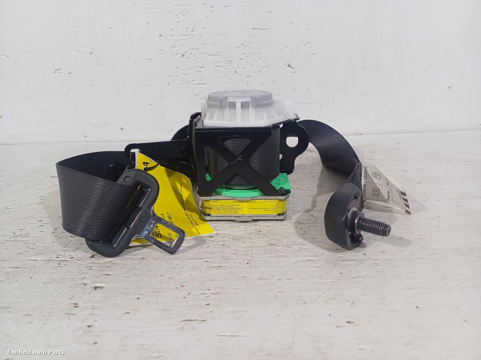 2007 Toyota Corolla Seatbelt Stalk