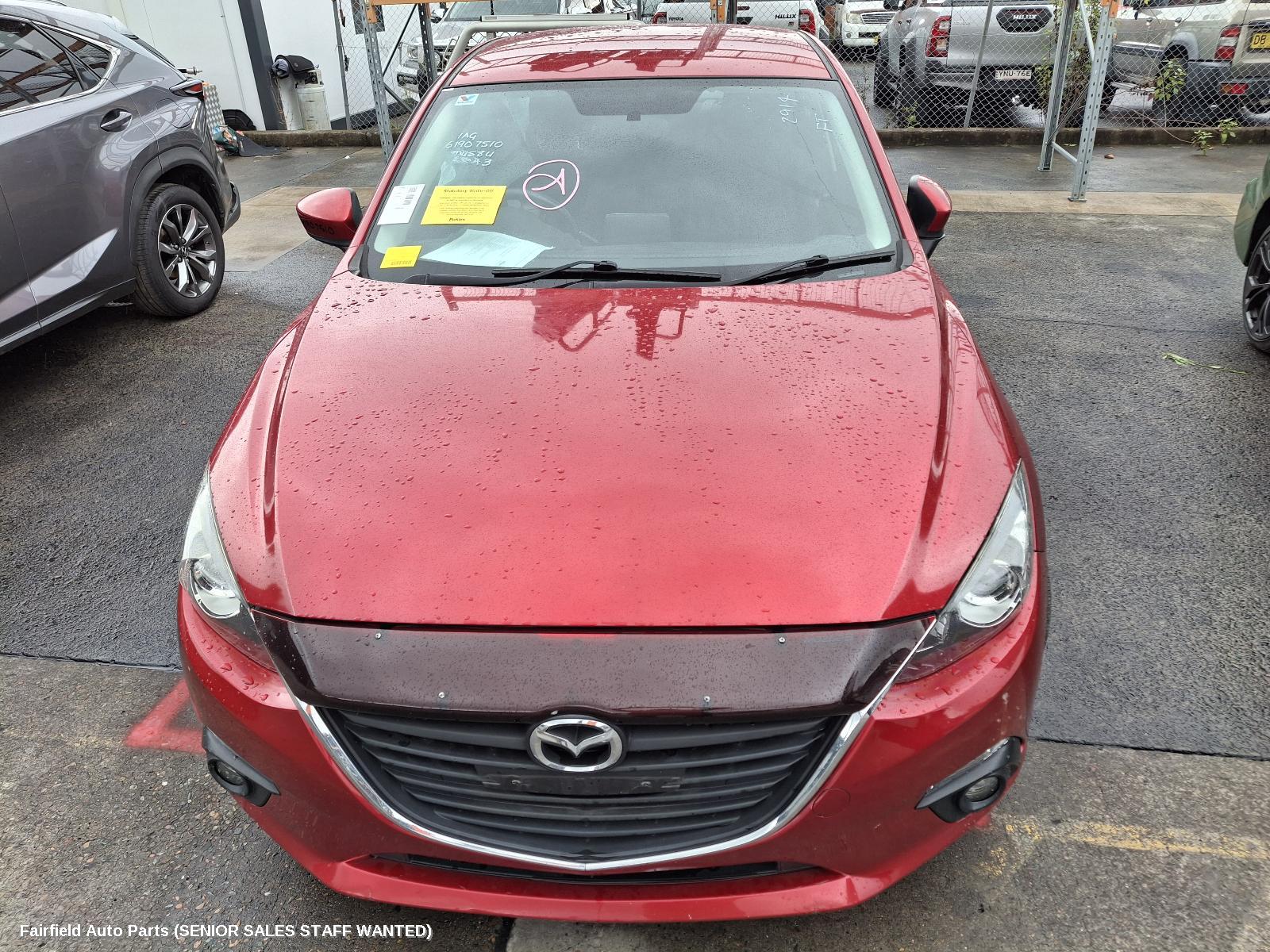 2016 Mazda 3 Left Taillight