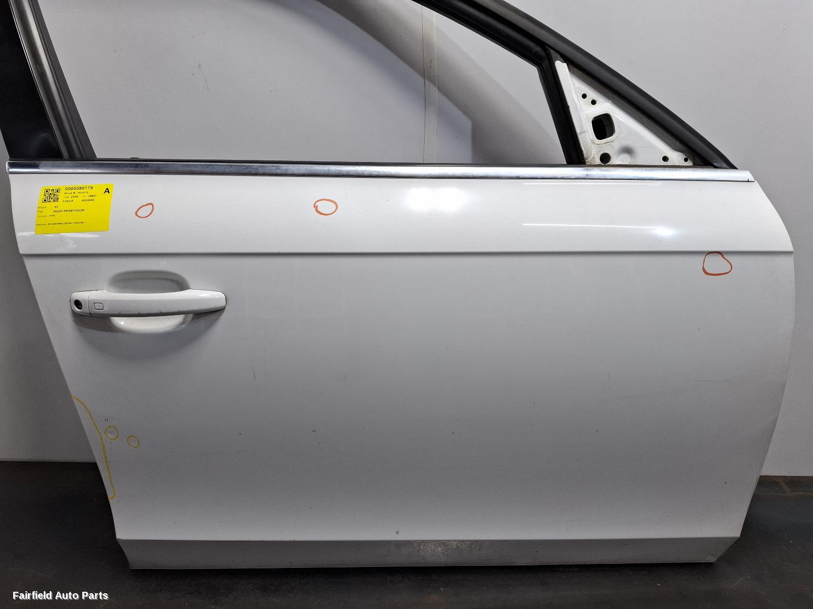 2004-2008 Audi A4 Right Front Door