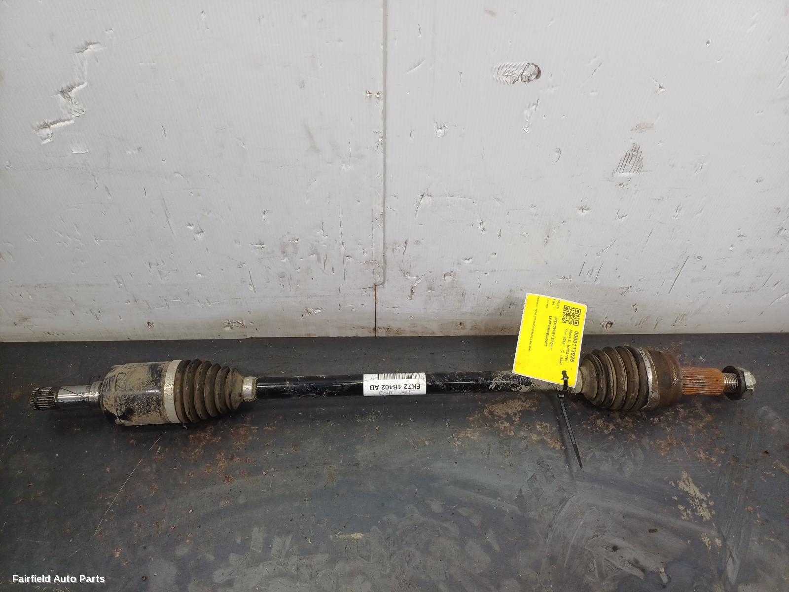 2015-2024 Land Rover Discovery Sport Left Driveshaft