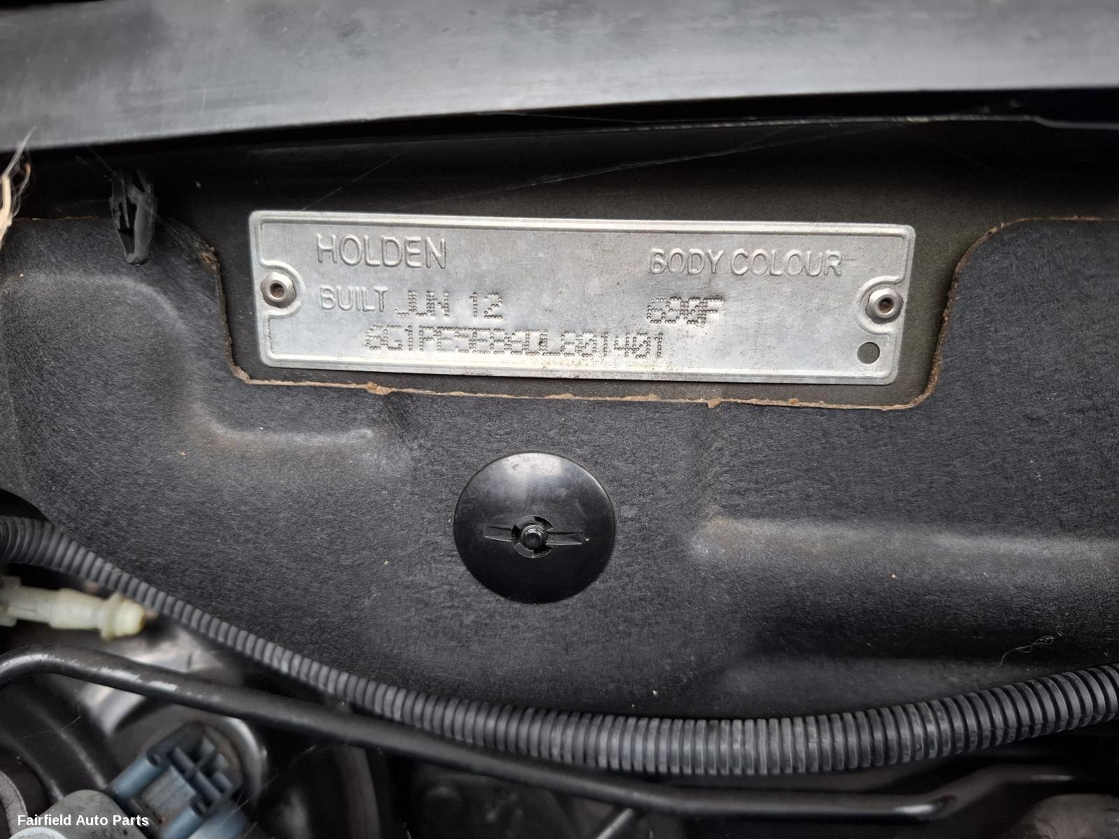 2012 Holden Cruze Overflow Bottle