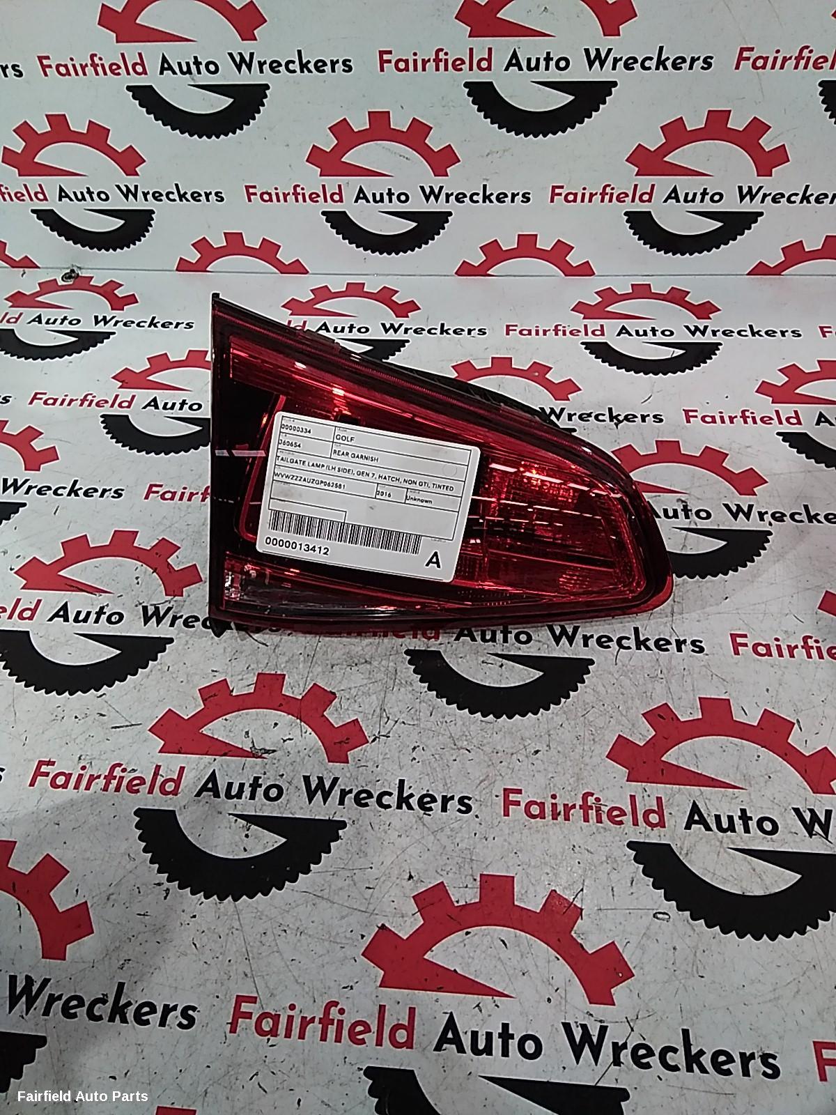 2013-2017 Volkswagen Golf Rear Garnish