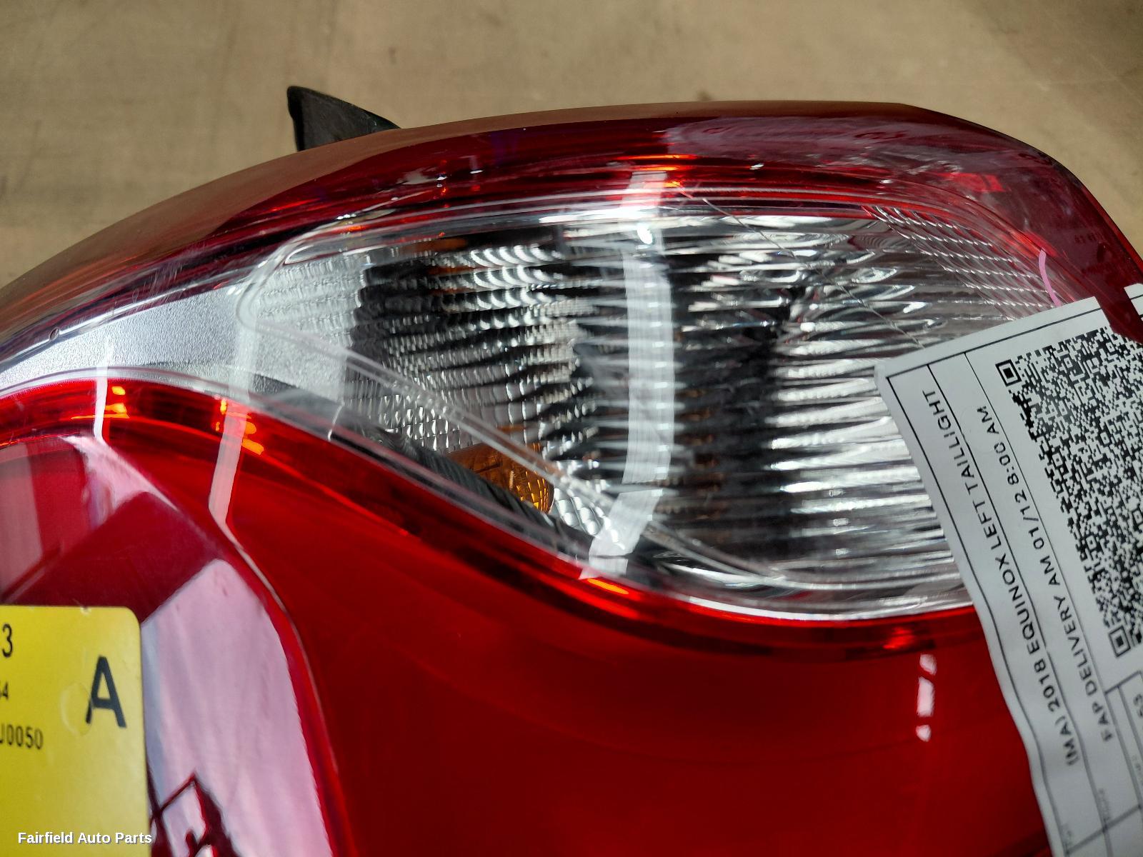 2017-2020 Holden Equinox Left Taillight