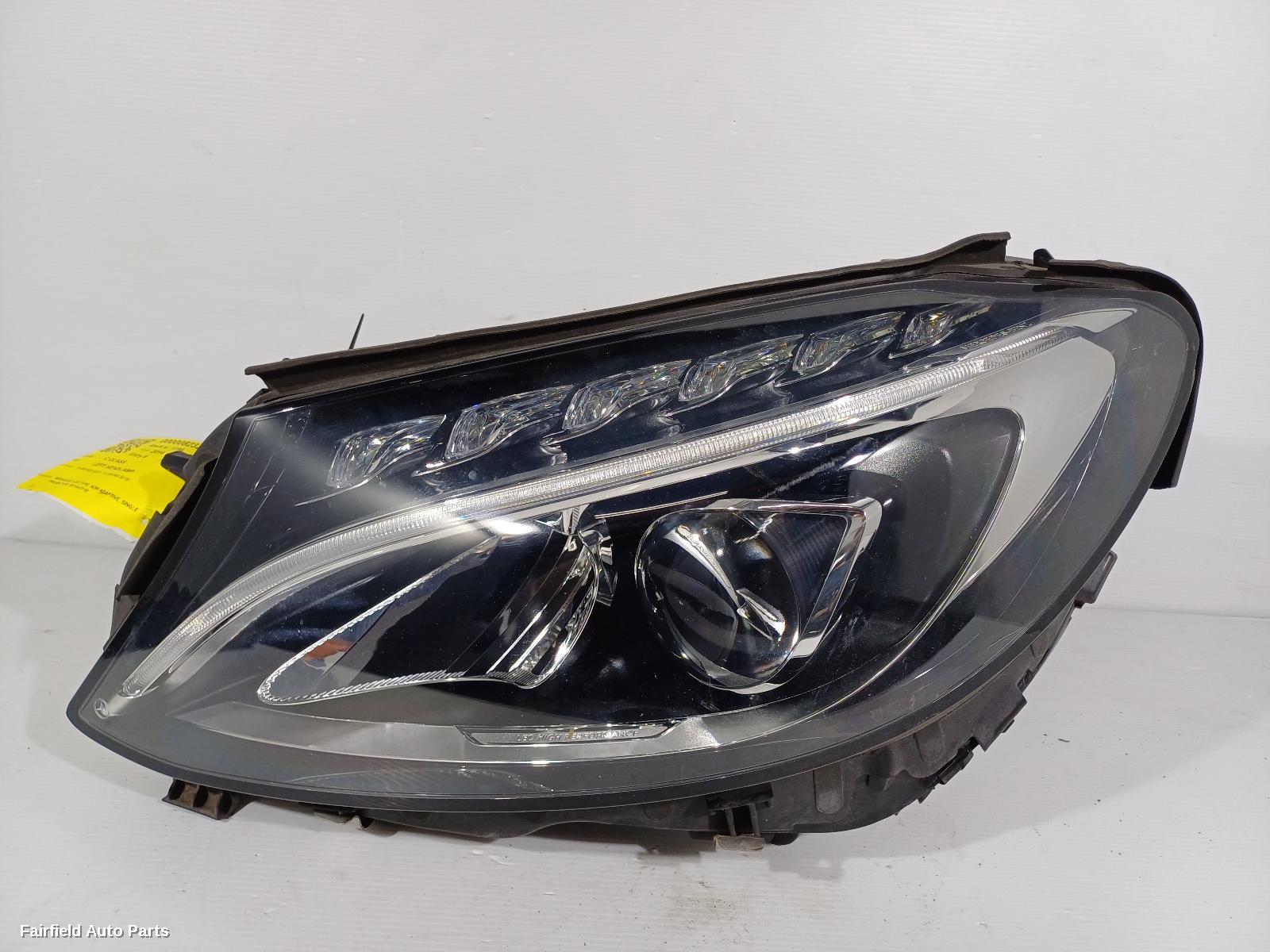 2014-2018 Mercedes C Class Left Headlamp