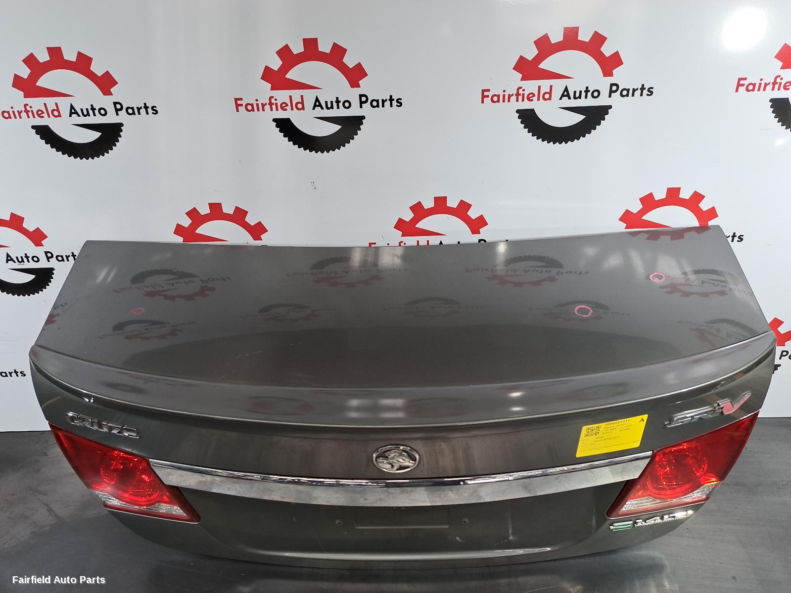 2012 Holden Cruze Bootlid Tailgate