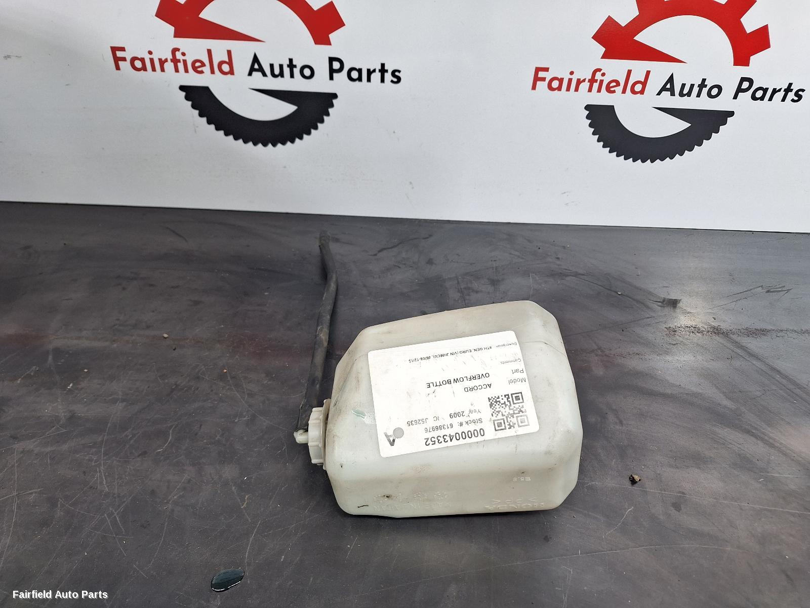 2008-2015 Honda Accord Overflow Bottle