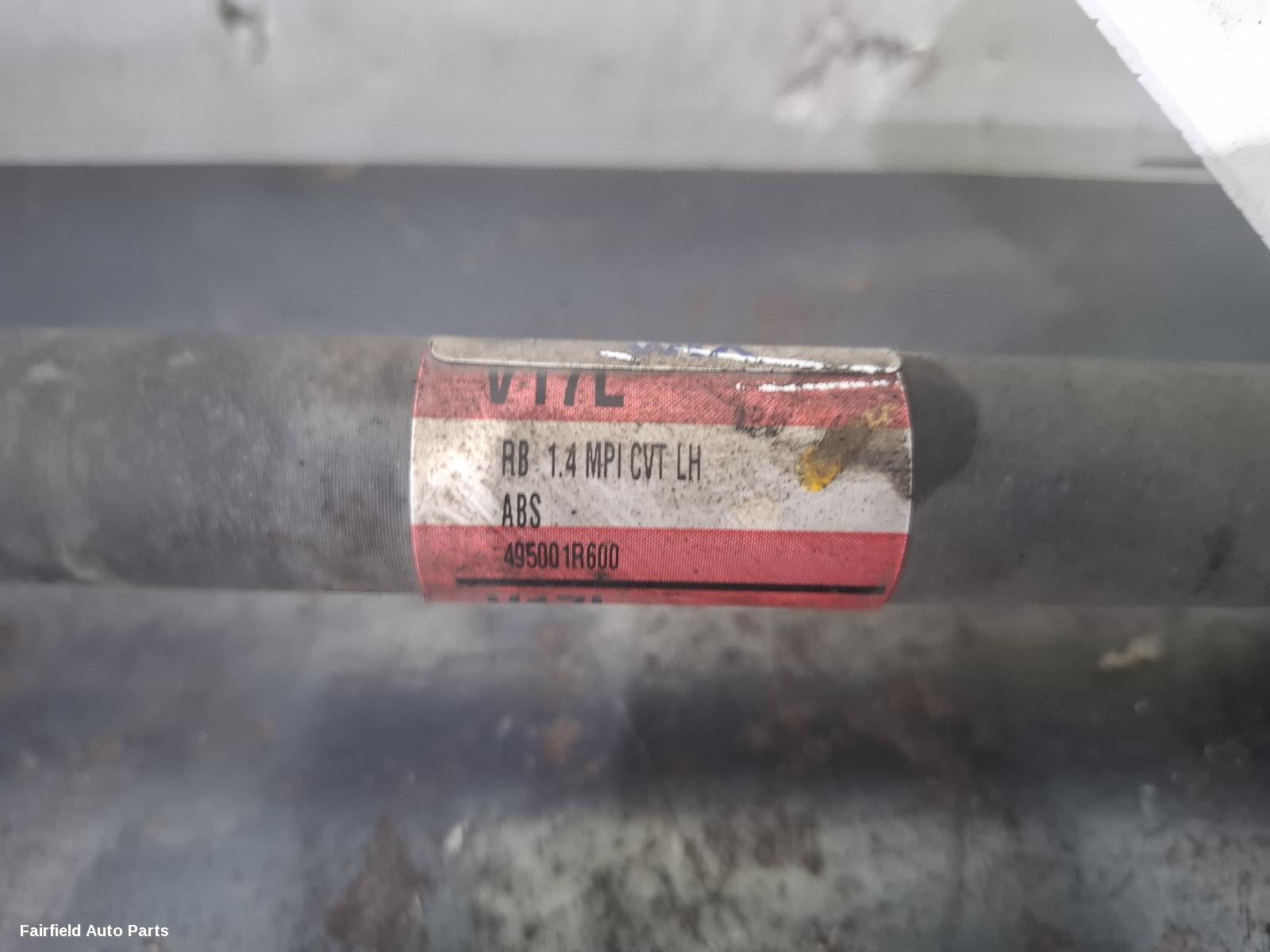 2015-2019 Hyundai Accent Left Driveshaft