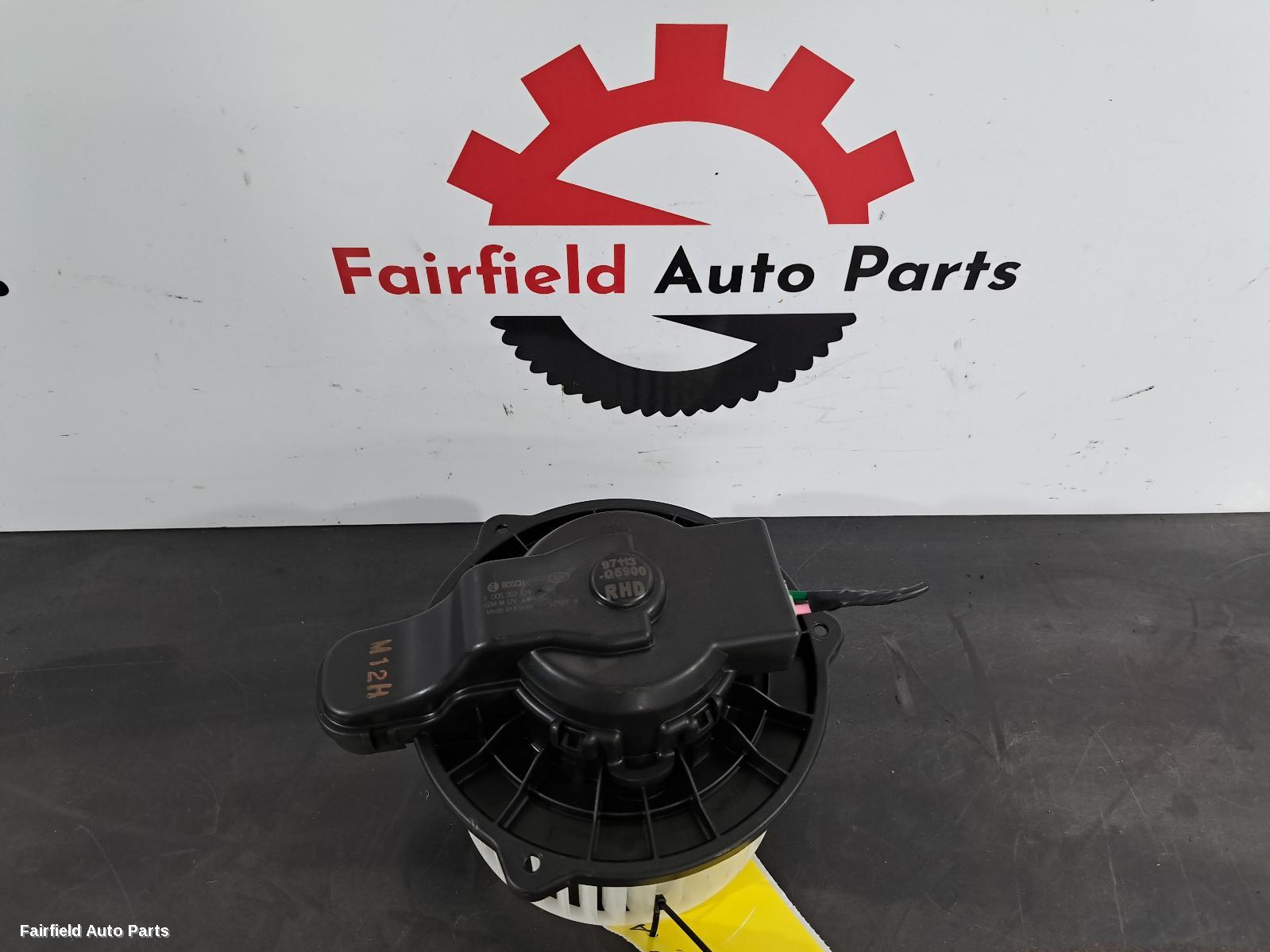 2019-2025 Kia Seltos Heater Fan Motor