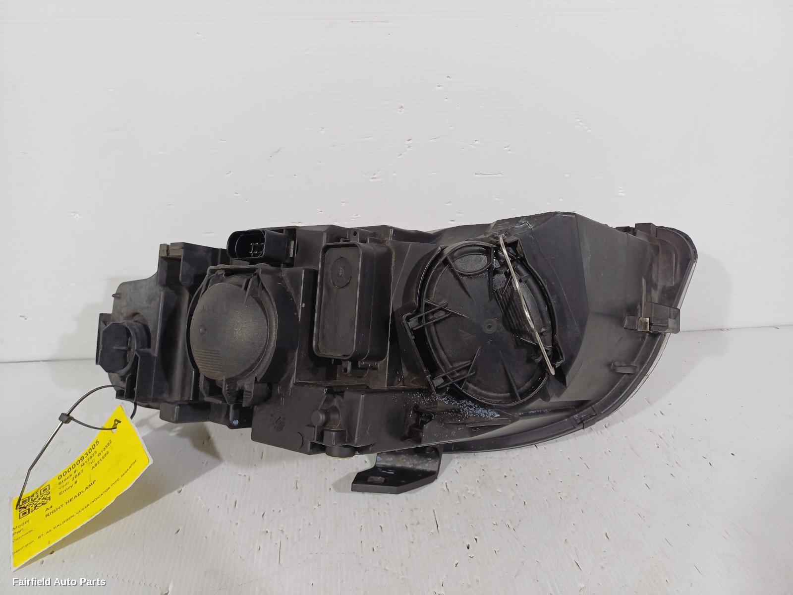 2004-2009 Audi A4 Right Headlamp