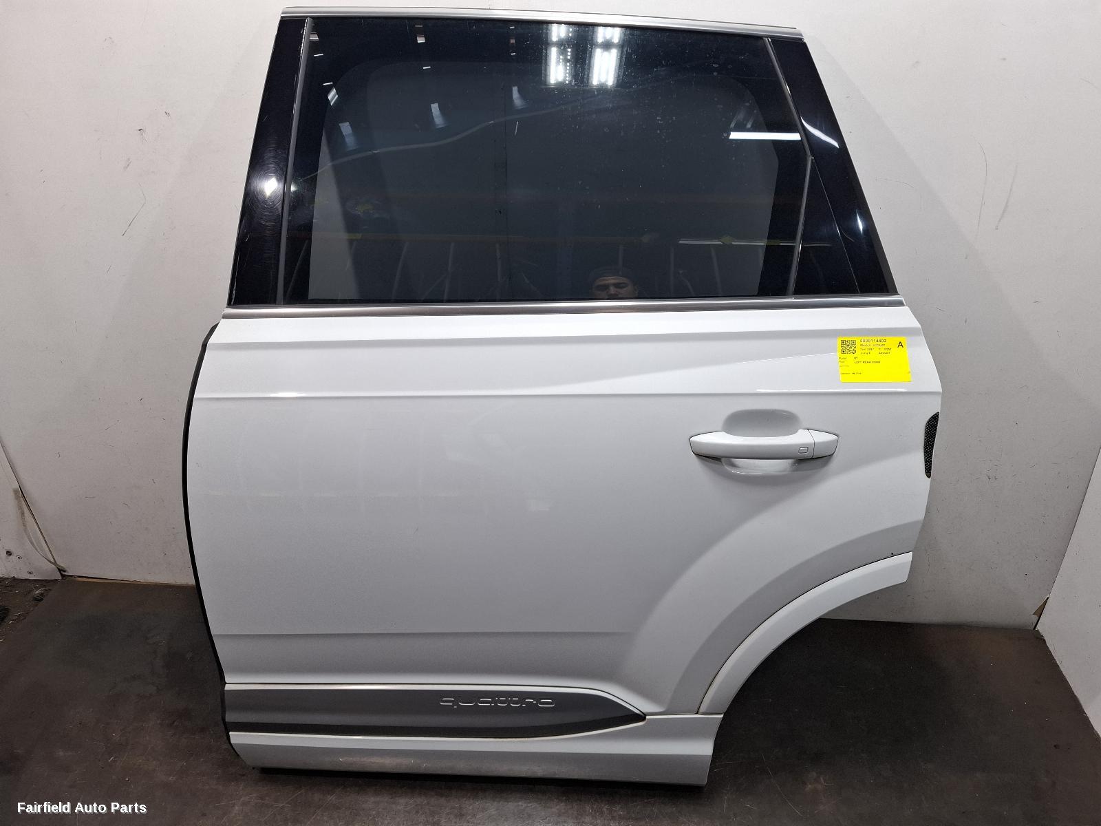 2015-2026 Audi Q7 Left Rear Door Sliding