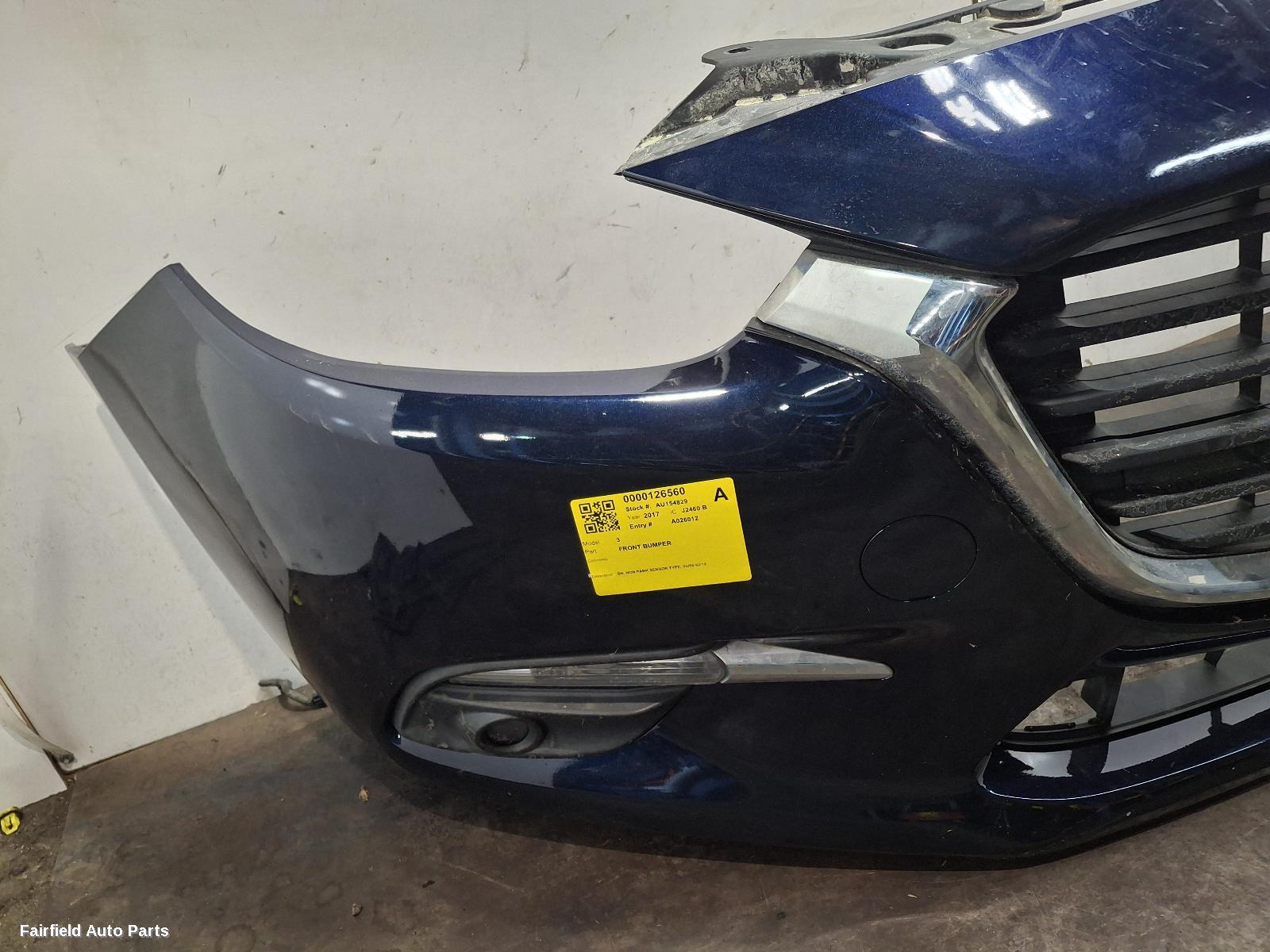 2016-2019 Mazda 3 Front Bumper