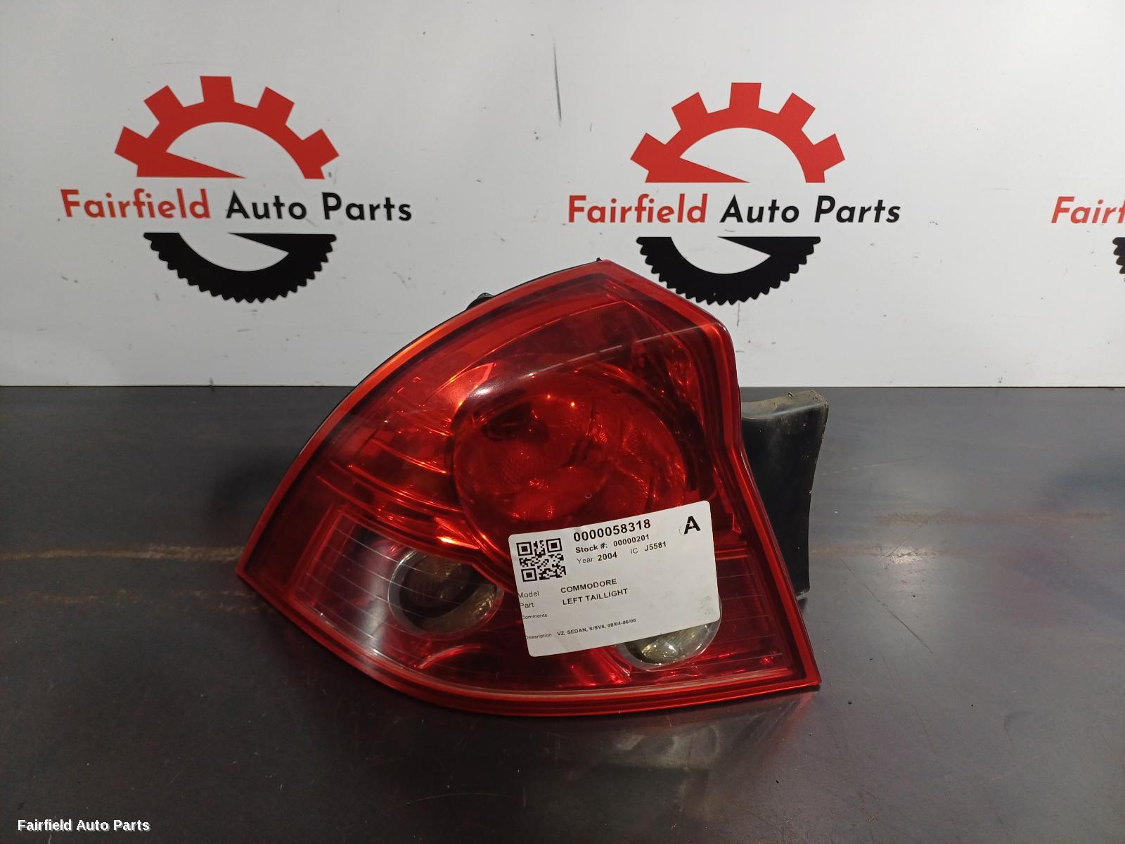 2004-2006 Holden Commodore Left Taillight
