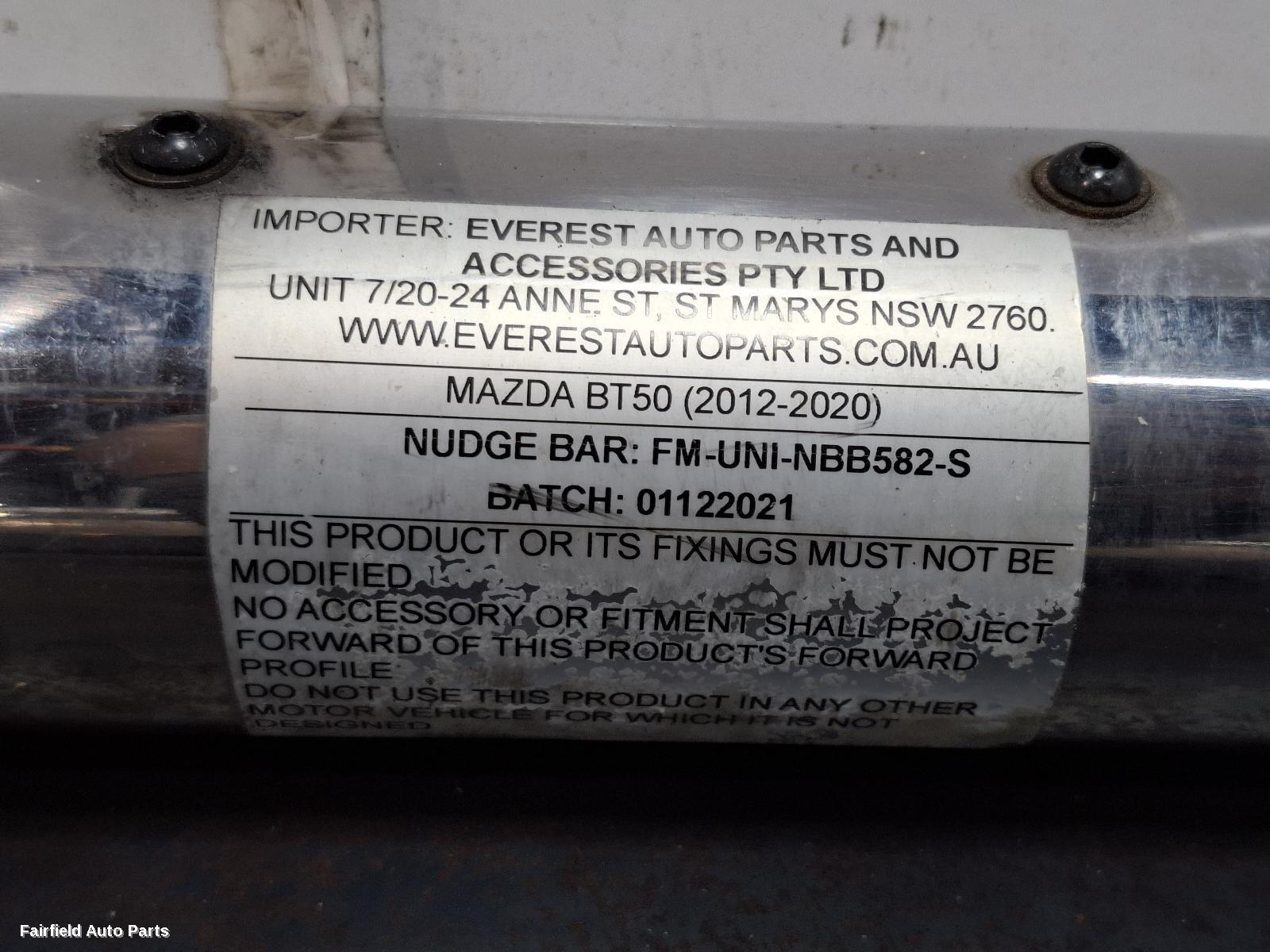 2011-2020 Mazda Bt50 Front Bumper