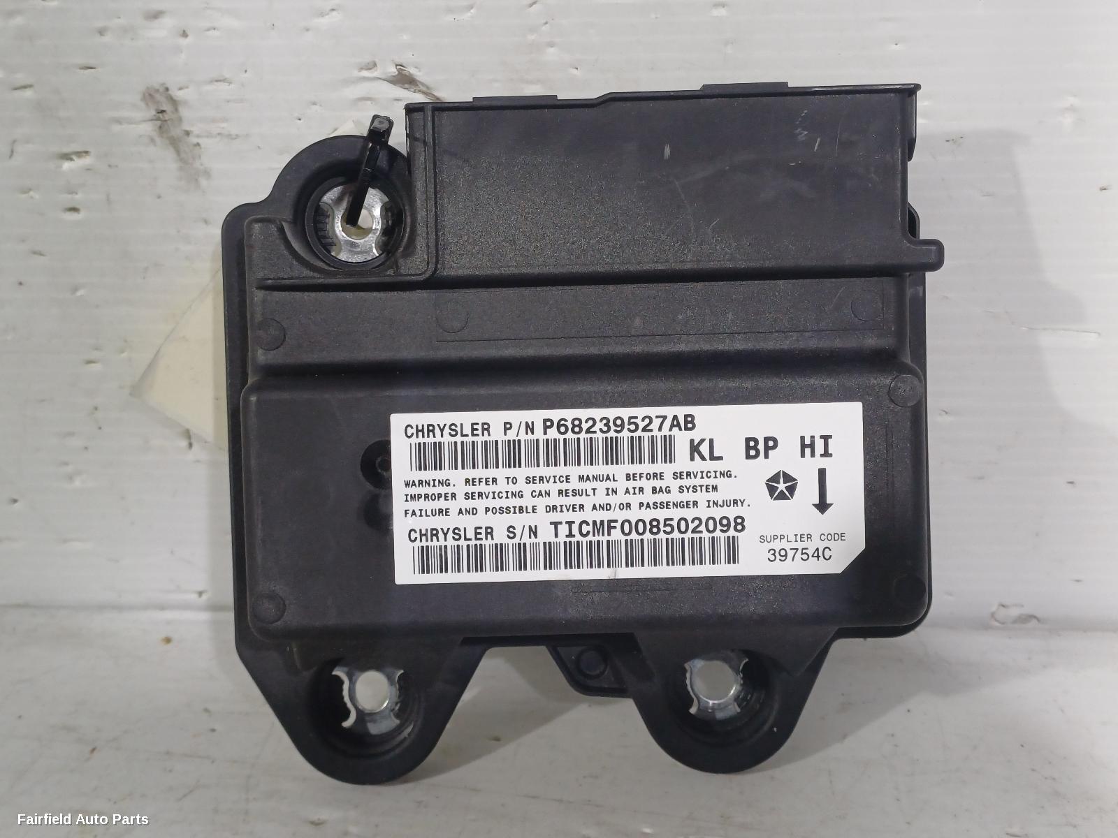 2014-2018 Jeep Cherokee Airbag Module Sensor