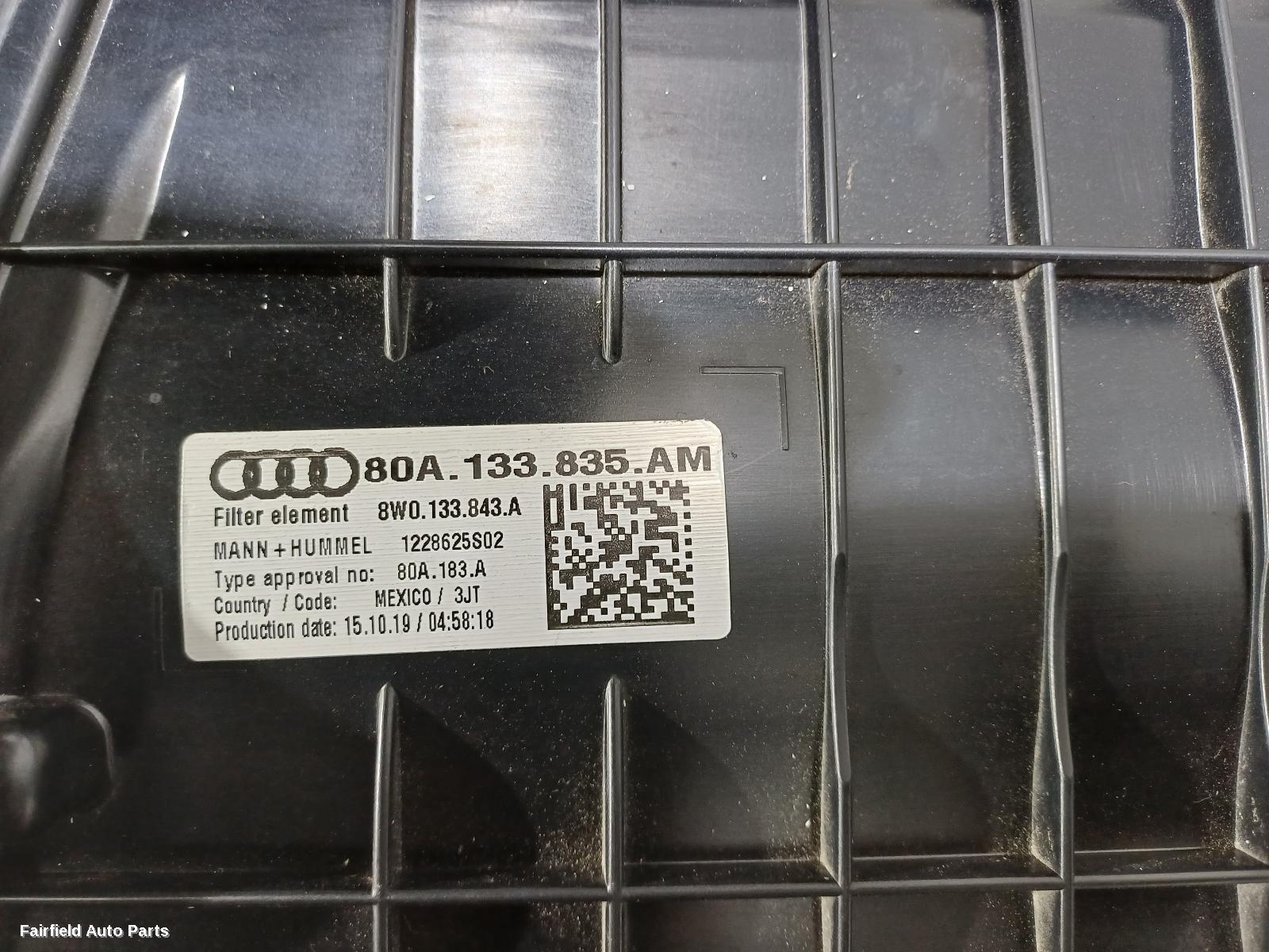 2017-2020 Audi Q5 Air Cleaner Box