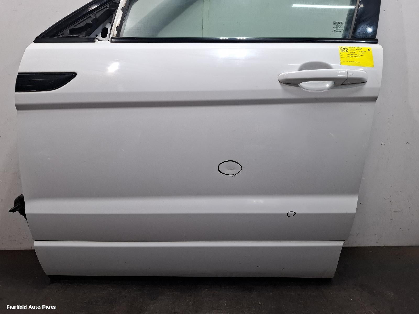 2011-2019 Land Rover Rangerover Evoque Left Front Door