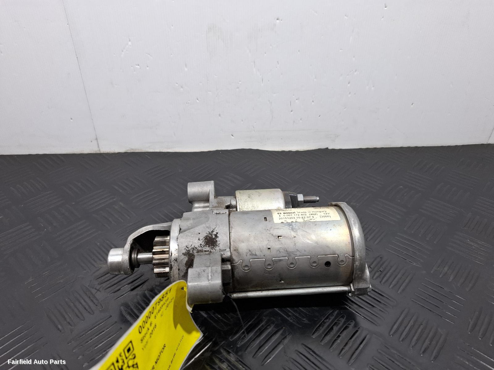 2015-2020 Audi A4 Starter