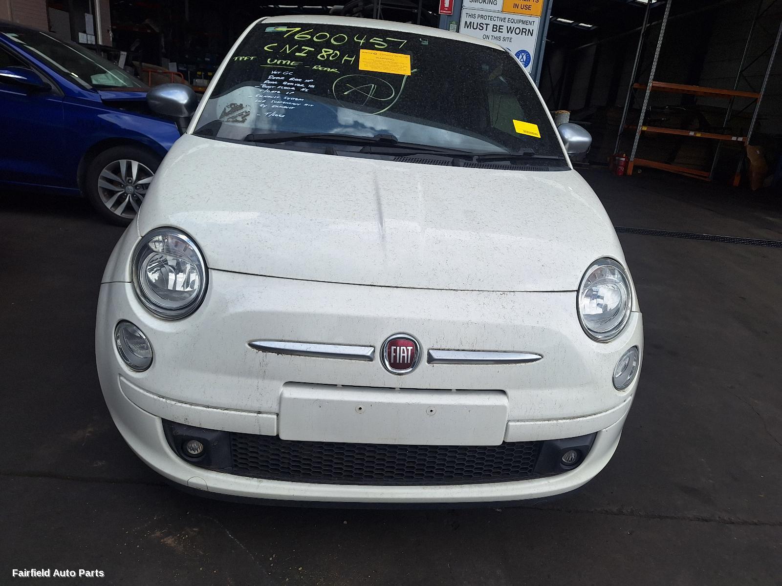 2013 Fiat 500 F Bar Reinforc Brack