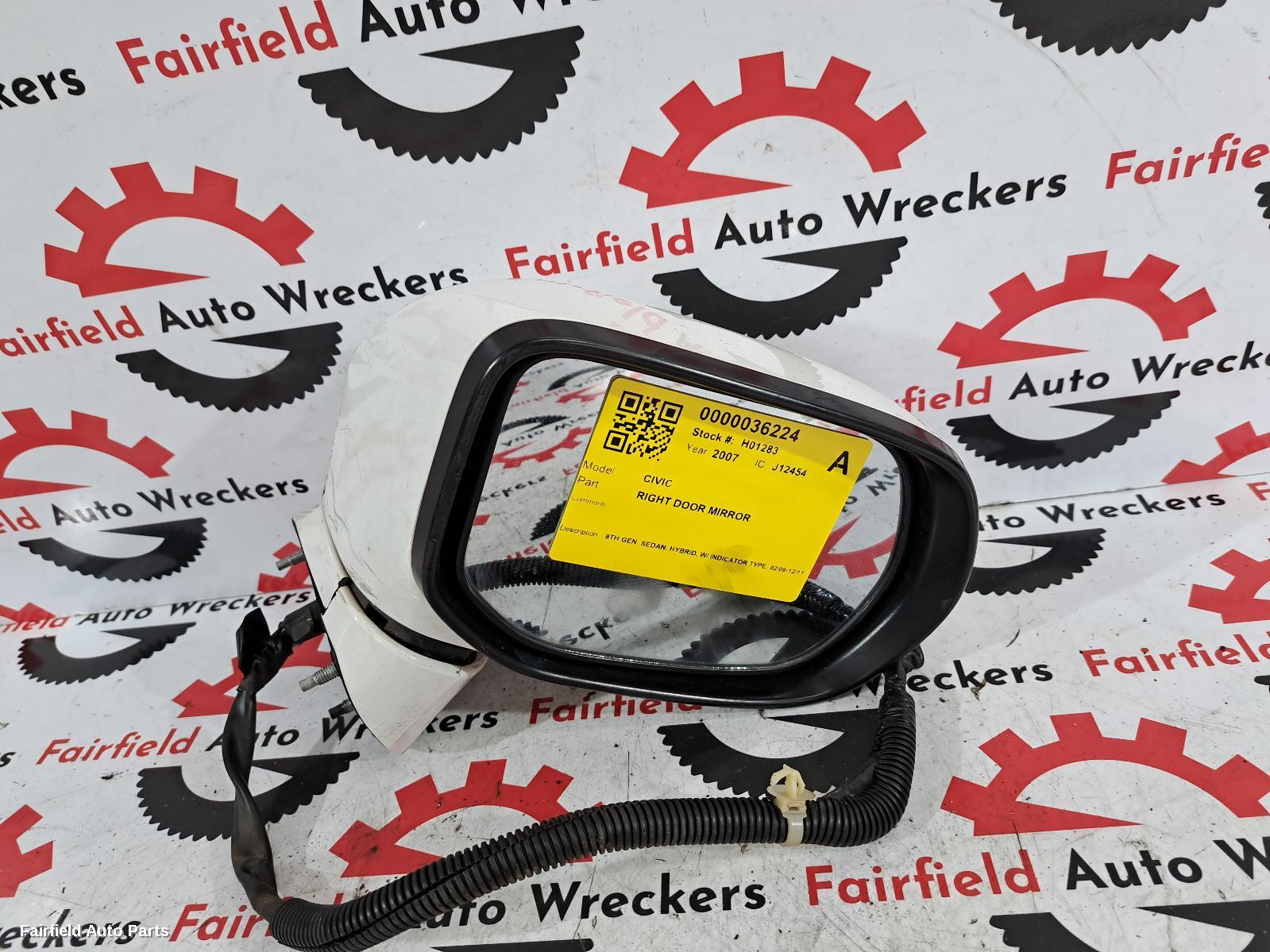 2006-2009 Honda Civic Right Door Mirror