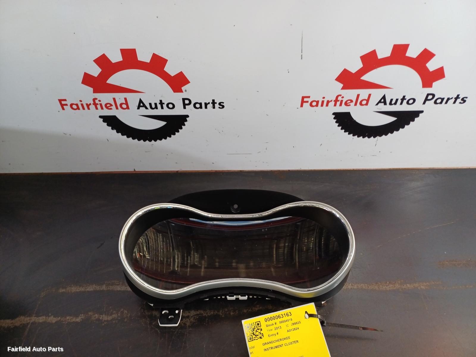 2013-2022 Jeep Grandcherokee Instrument Cluster