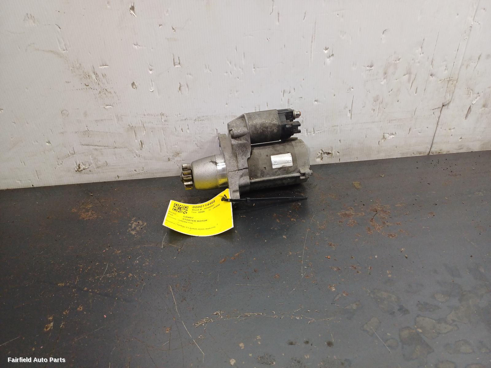 2006-2011 Toyota Camry Starter