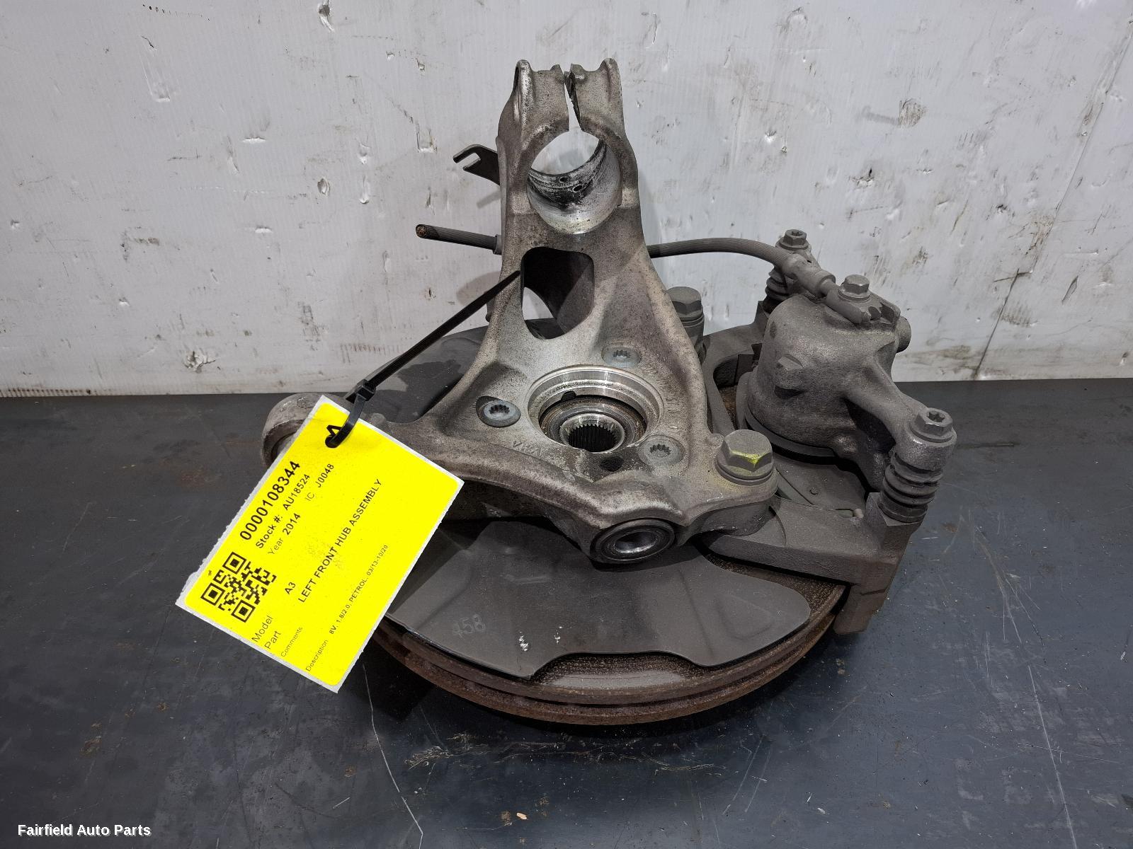 2013-2020 Audi A3 Left Front Hub Assembly