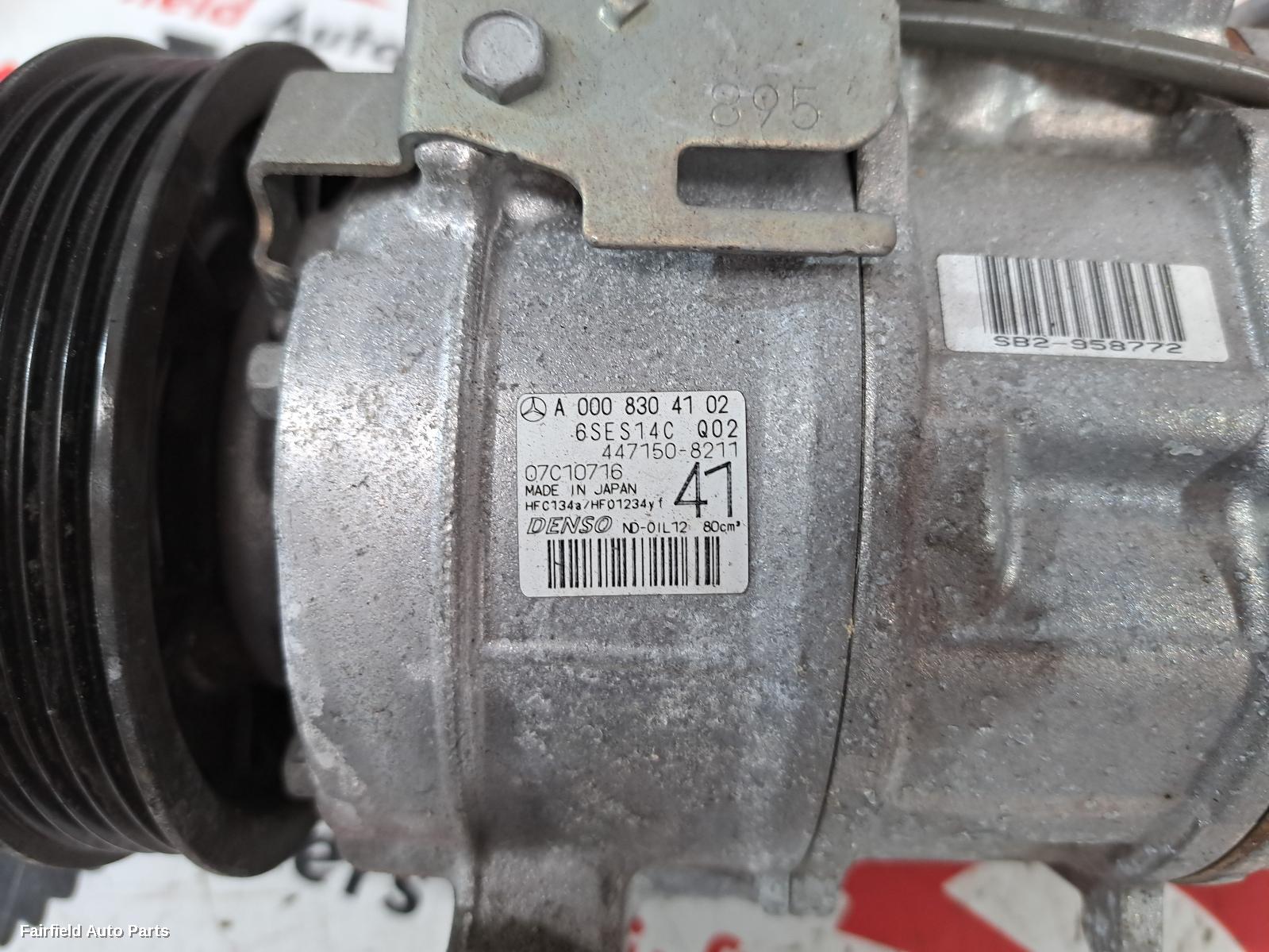 2018-2023 Mercedes A Class A C Compressor