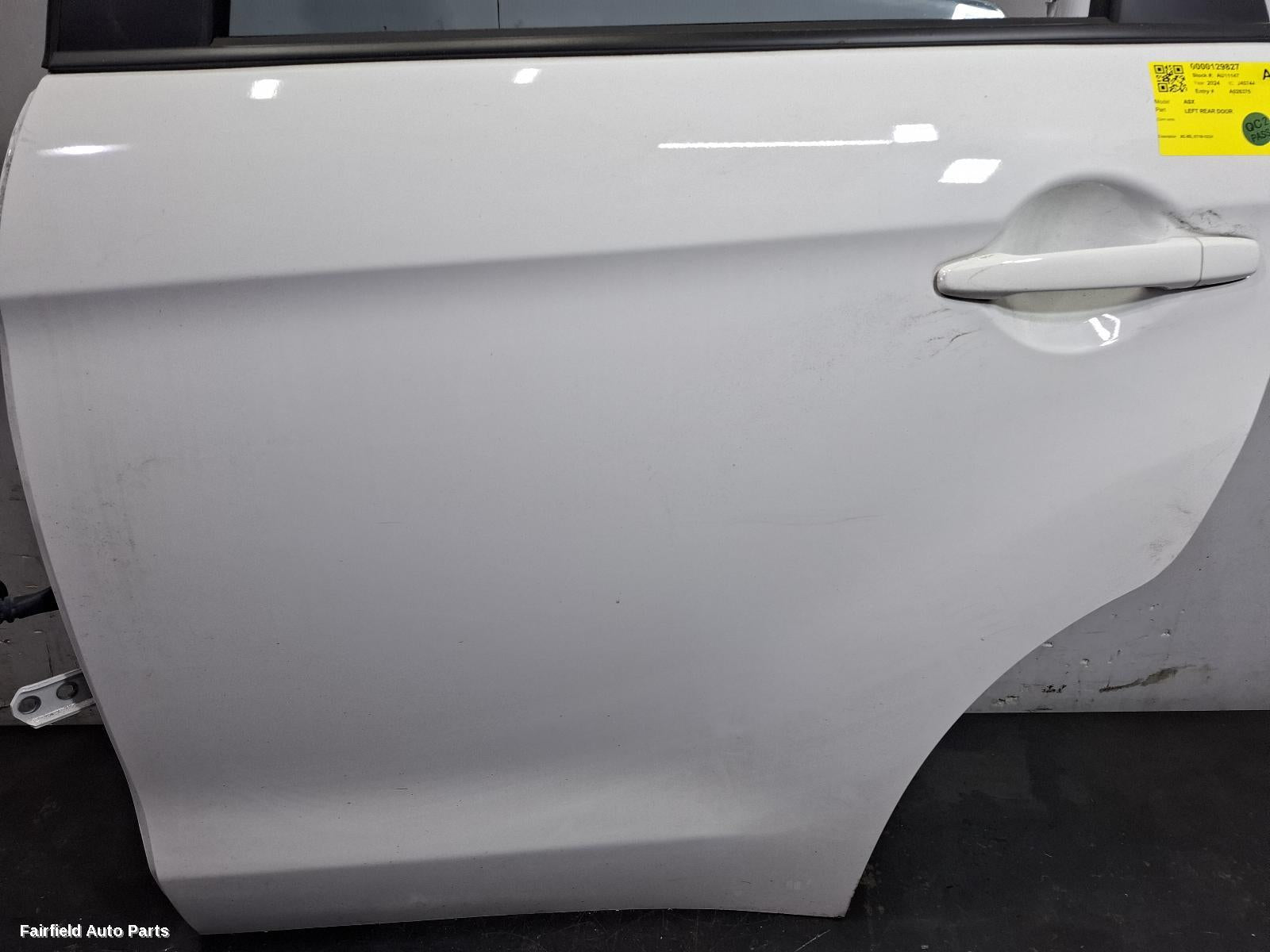 2018-2024 Mitsubishi Asx Left Rear Door Sliding