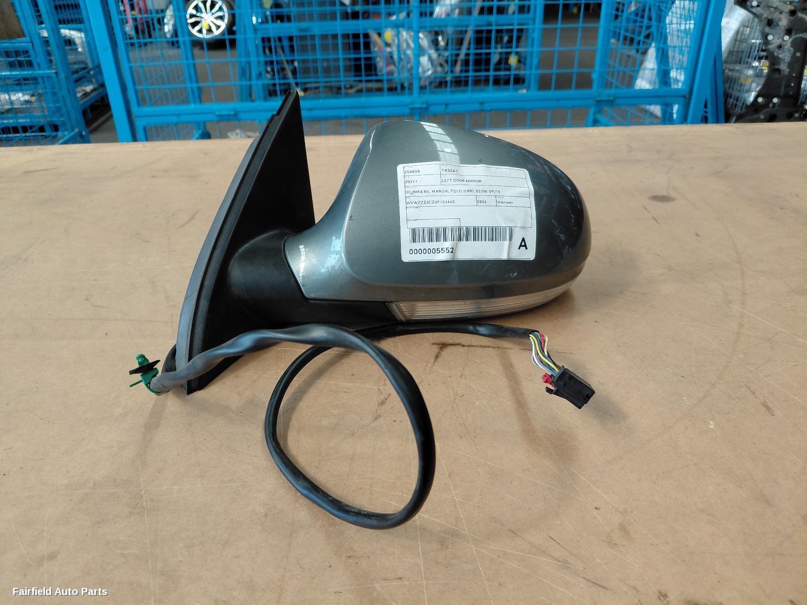 2006-2010 Volkswagen Passat Left Door Mirror