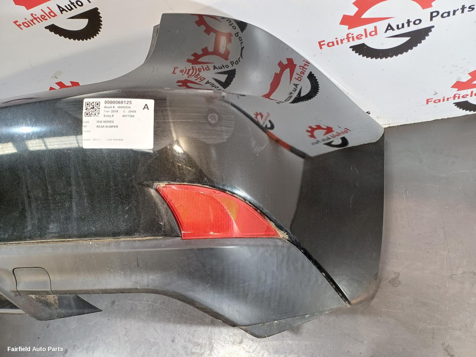 2016-2020 Lexus Is Series Rear Bumper