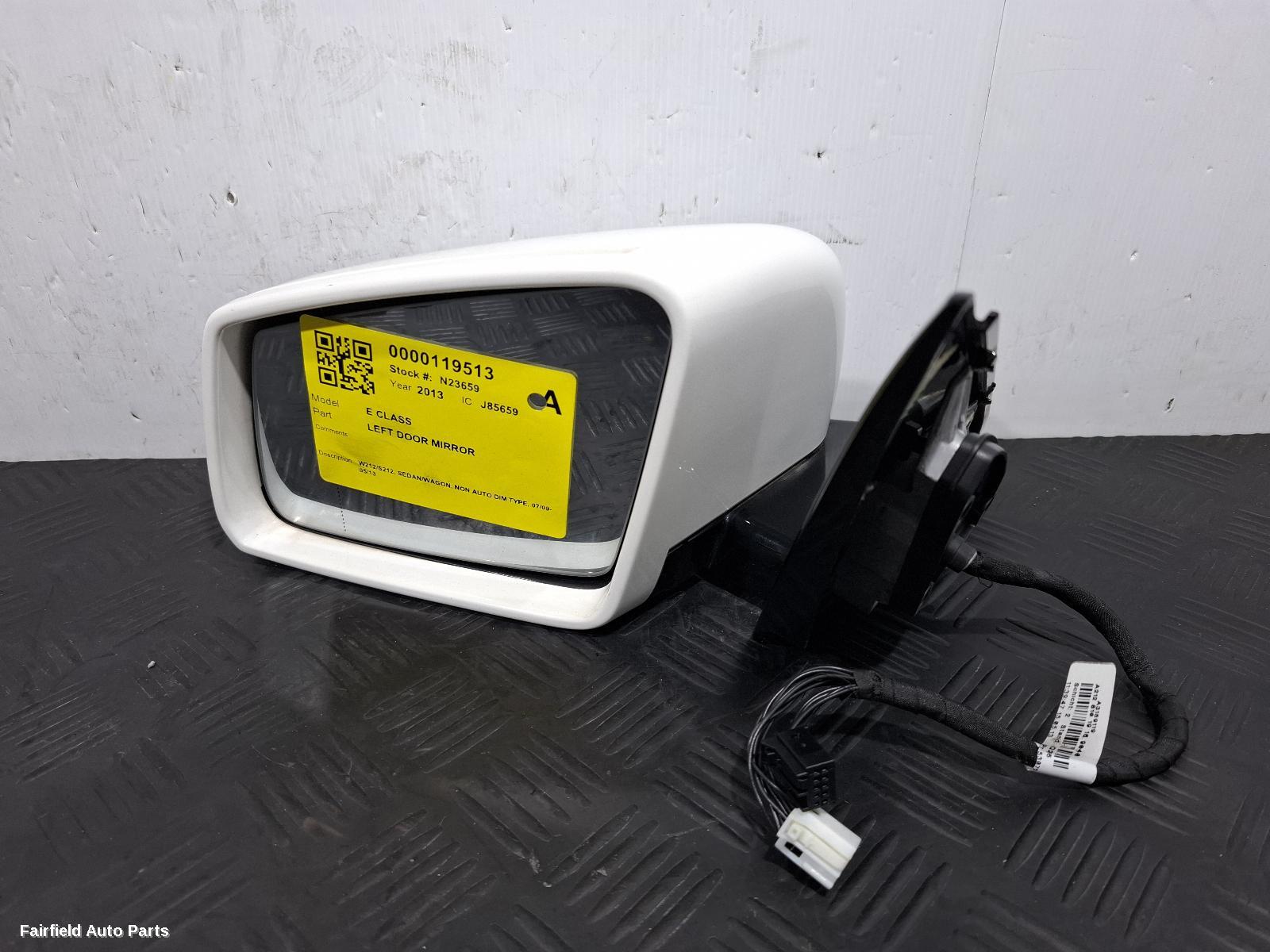 2009-2013 Mercedes E Class Left Door Mirror