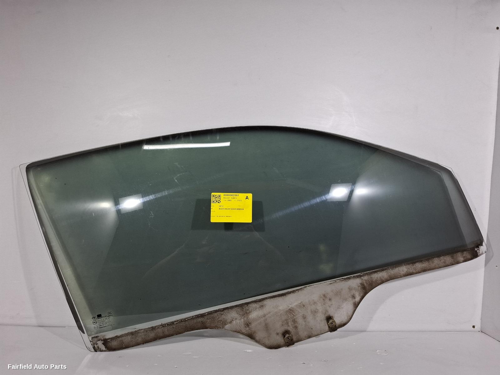 2002-2011 Hyundai Getz Right Front Door Window