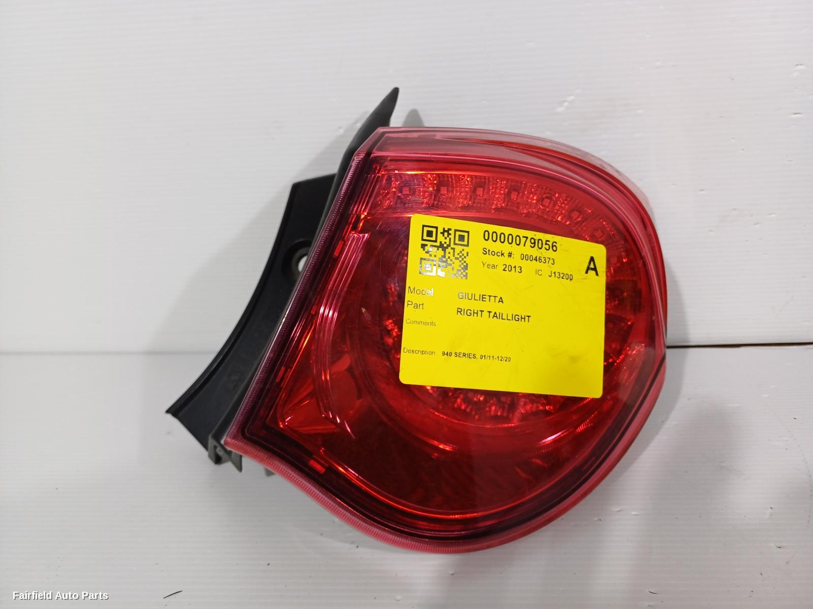 2011-2020 Alfa Romeo Giulietta Right Taillight