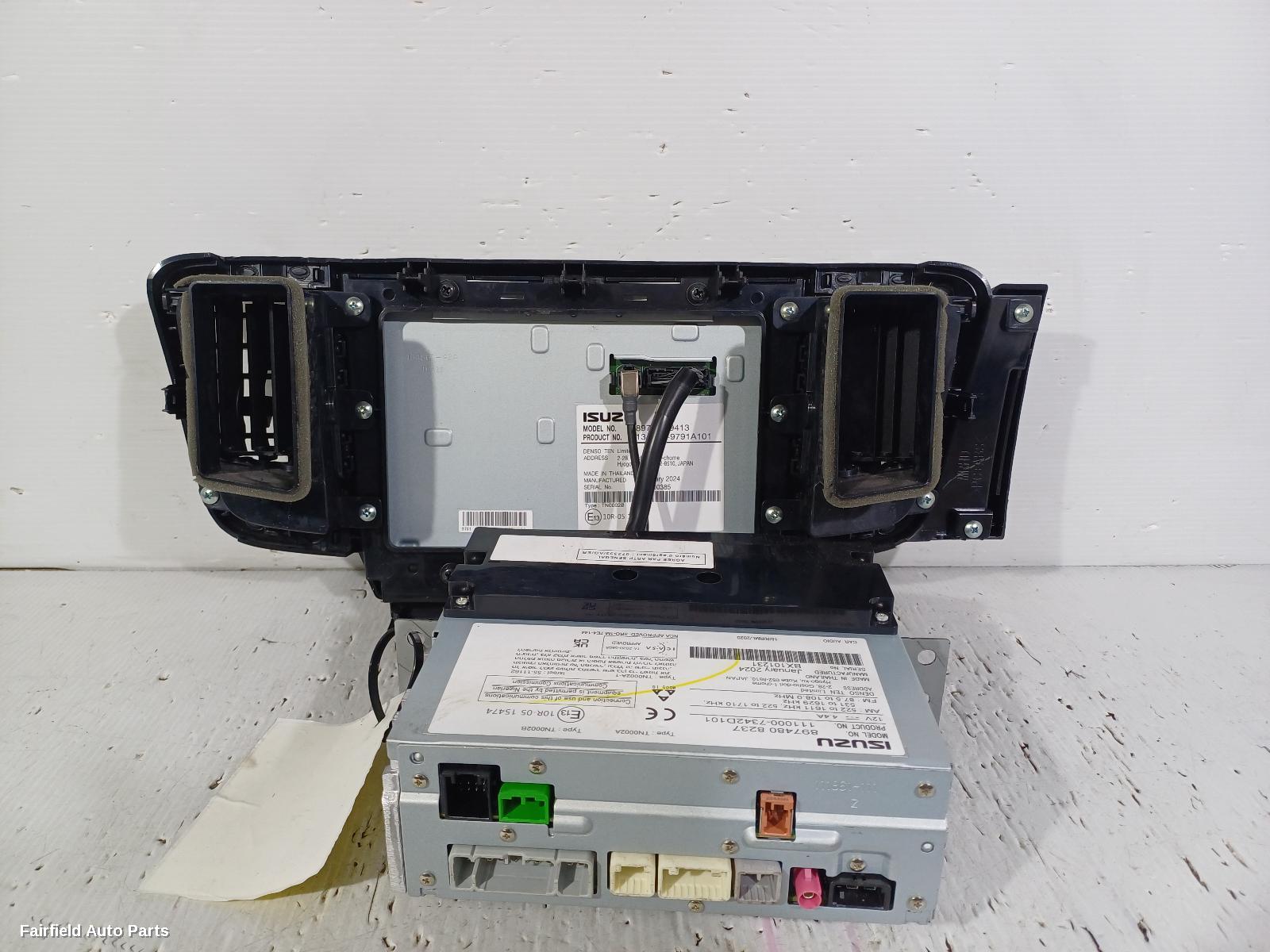 2020-2025 Mazda Bt50 Radio Cd Dvd Sat Tv