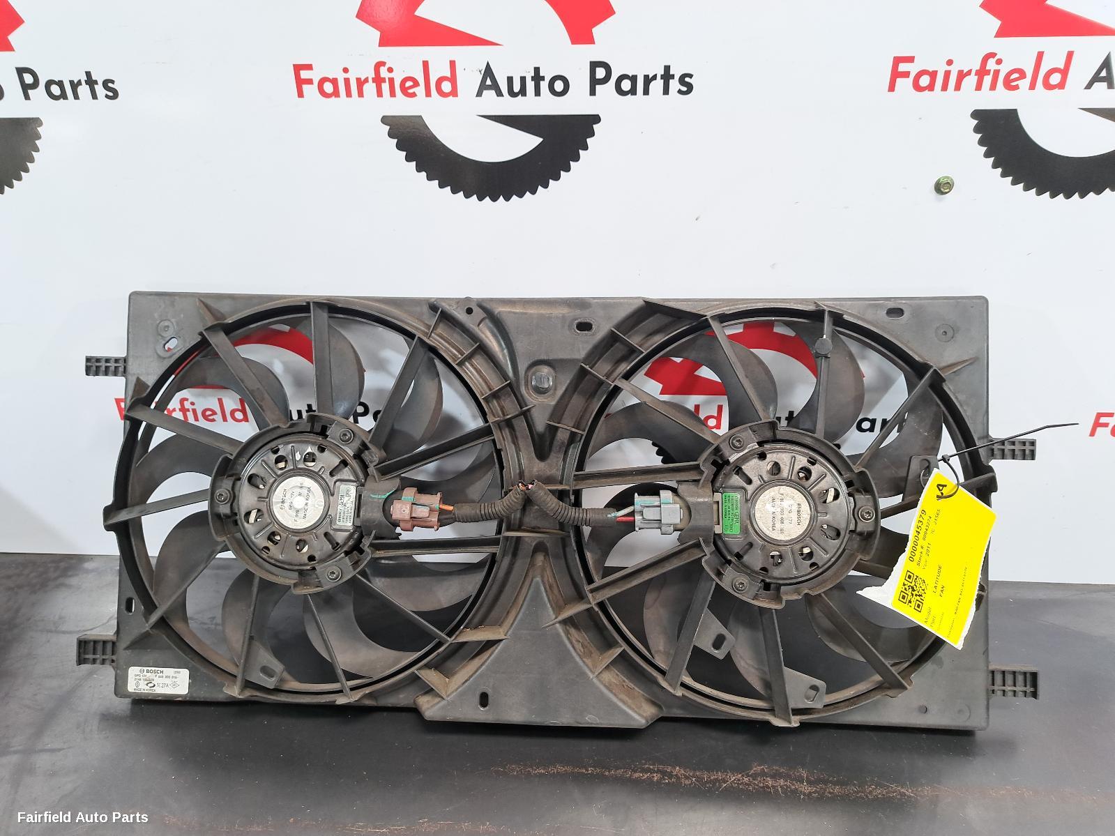 2011-2016 Renault Latitude Fan