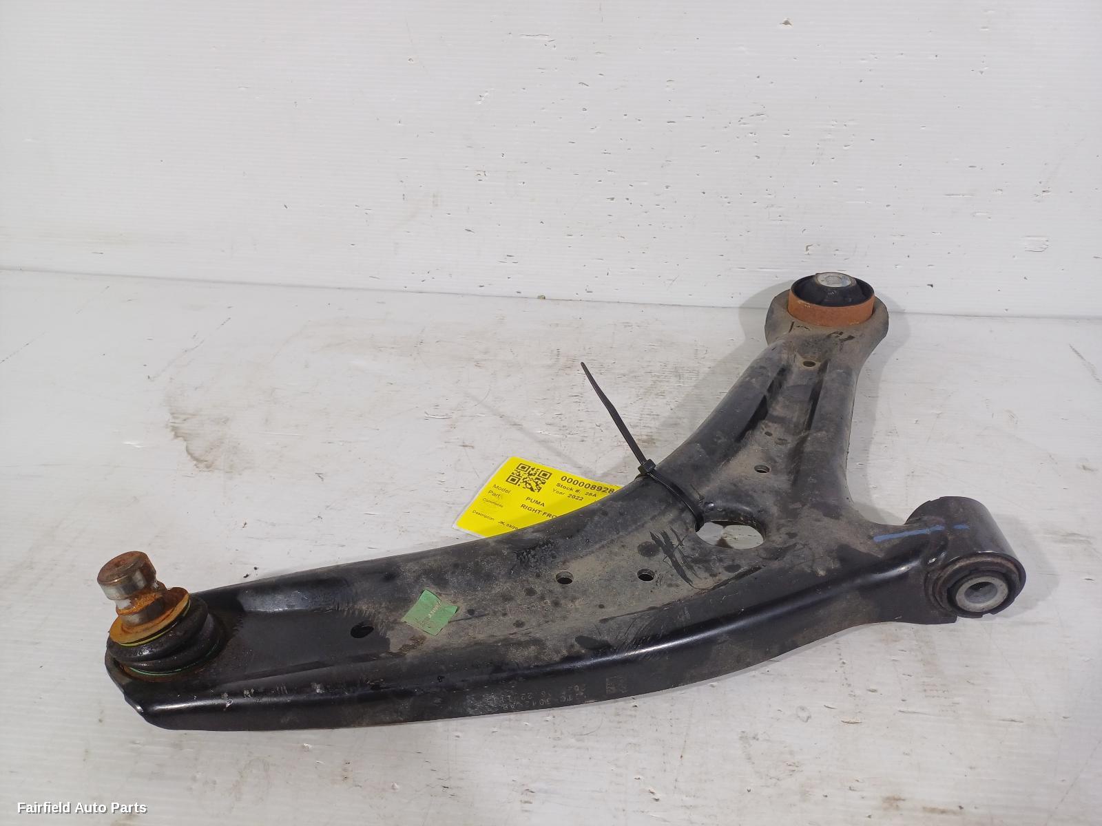 2020-2026 Ford Puma Right Front Lower Control Arm