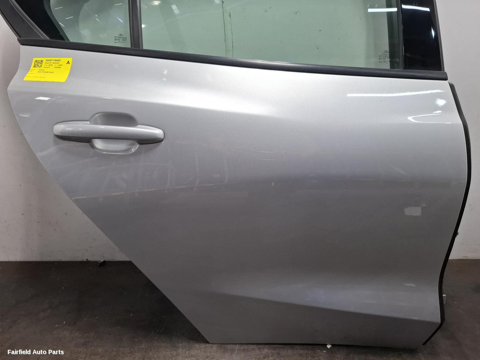2018-2024 Ford Focus Right Rear Door Sliding