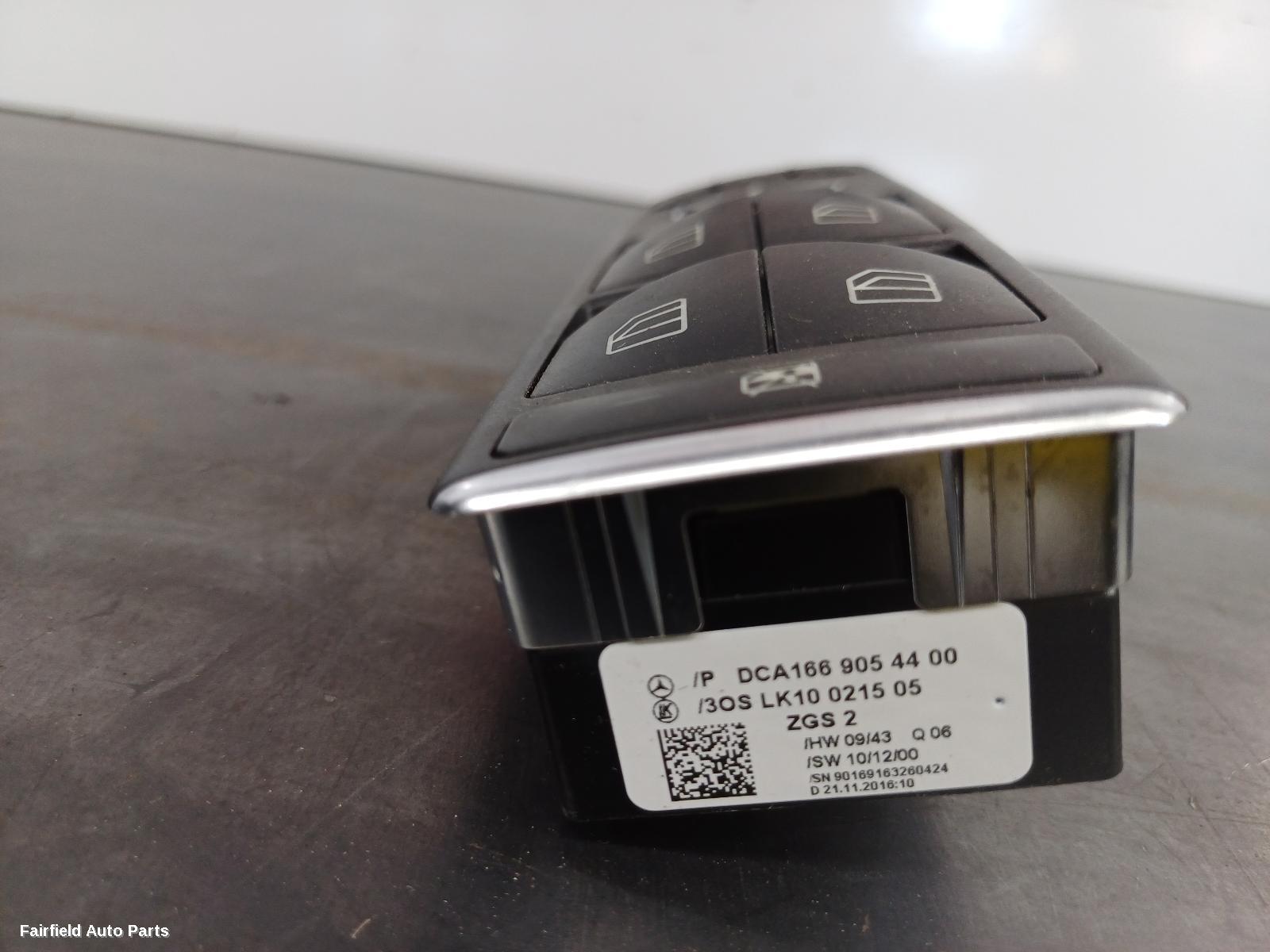 2017 Mercedes Gla Class Pwr Dr Wind Switch