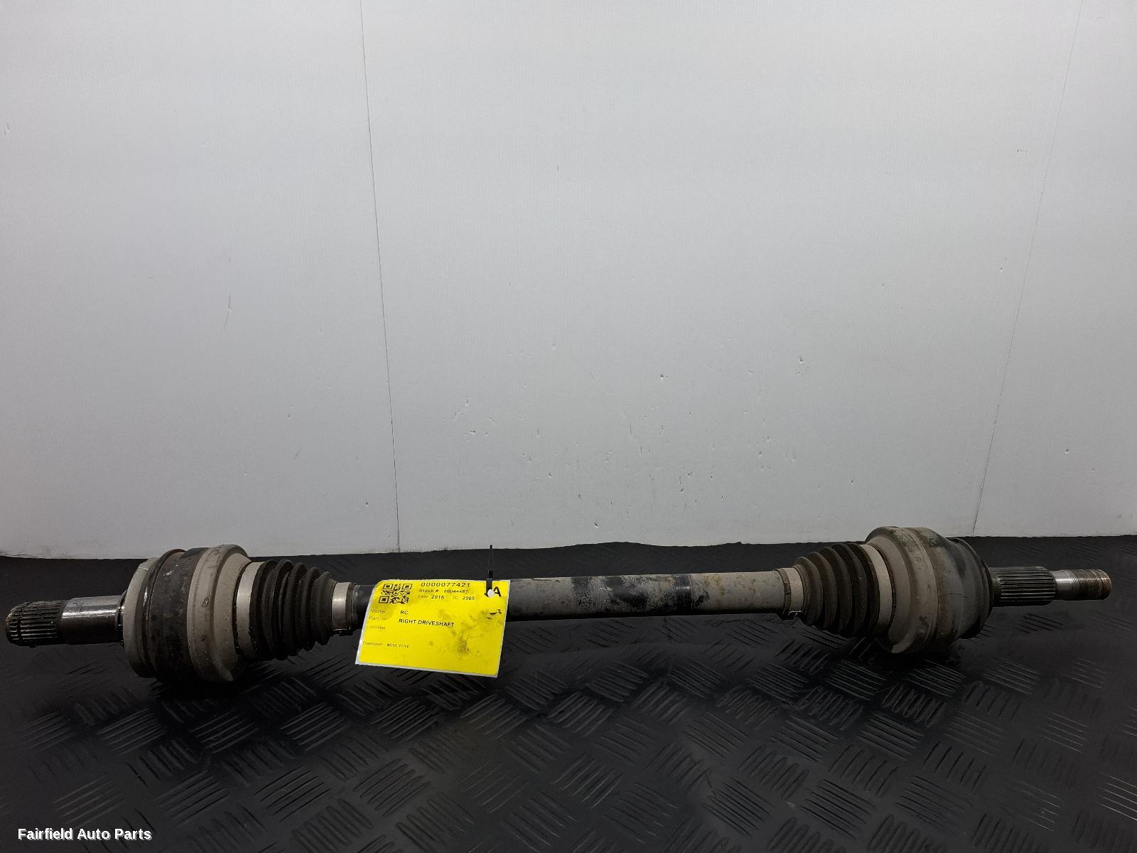 2014-2025 Lexus Rc Right Driveshaft