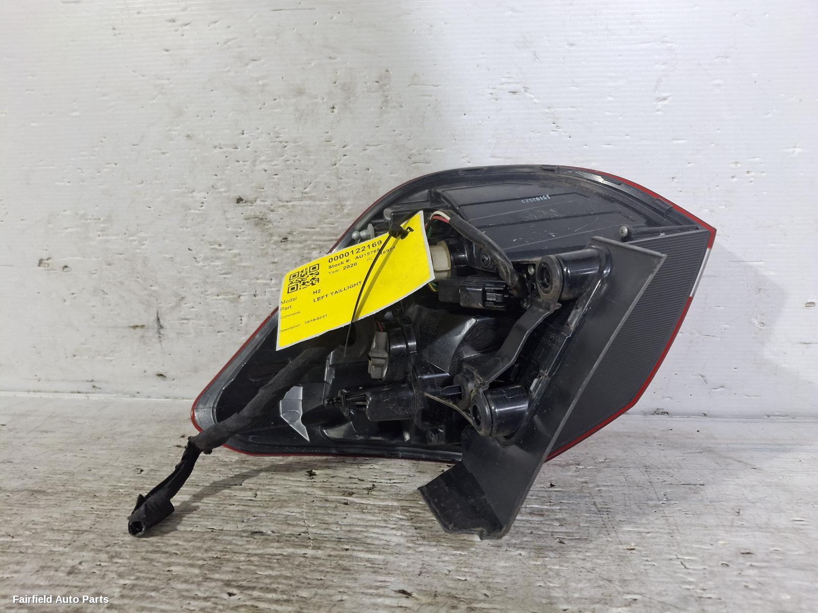 2019-2021 Haval H2 Left Taillight