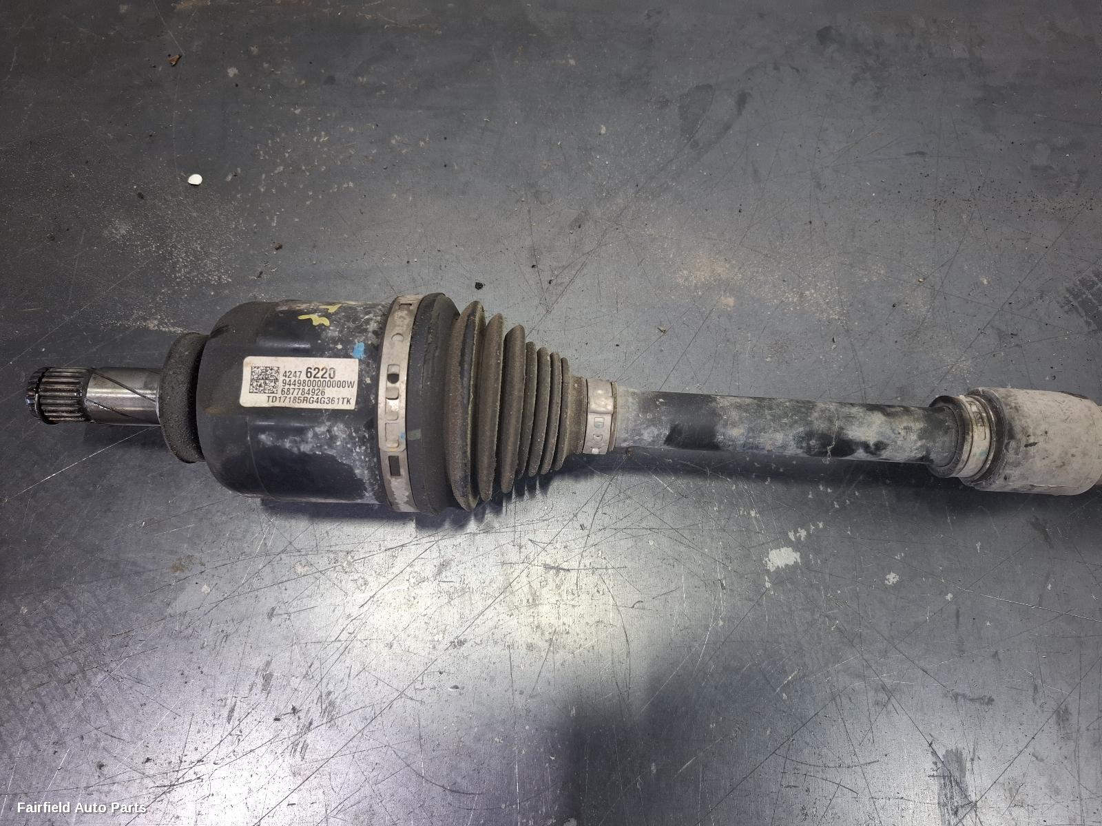 2017-2020 Holden Astra Right Driveshaft