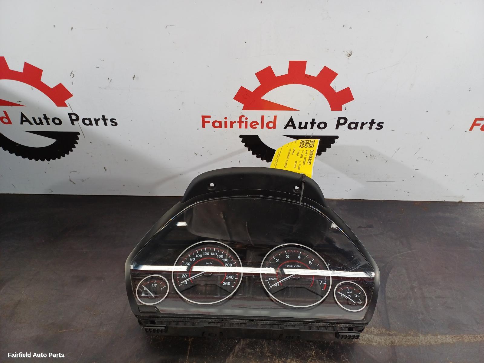 2013-2020 Bmw 4 Series Instrument Cluster
