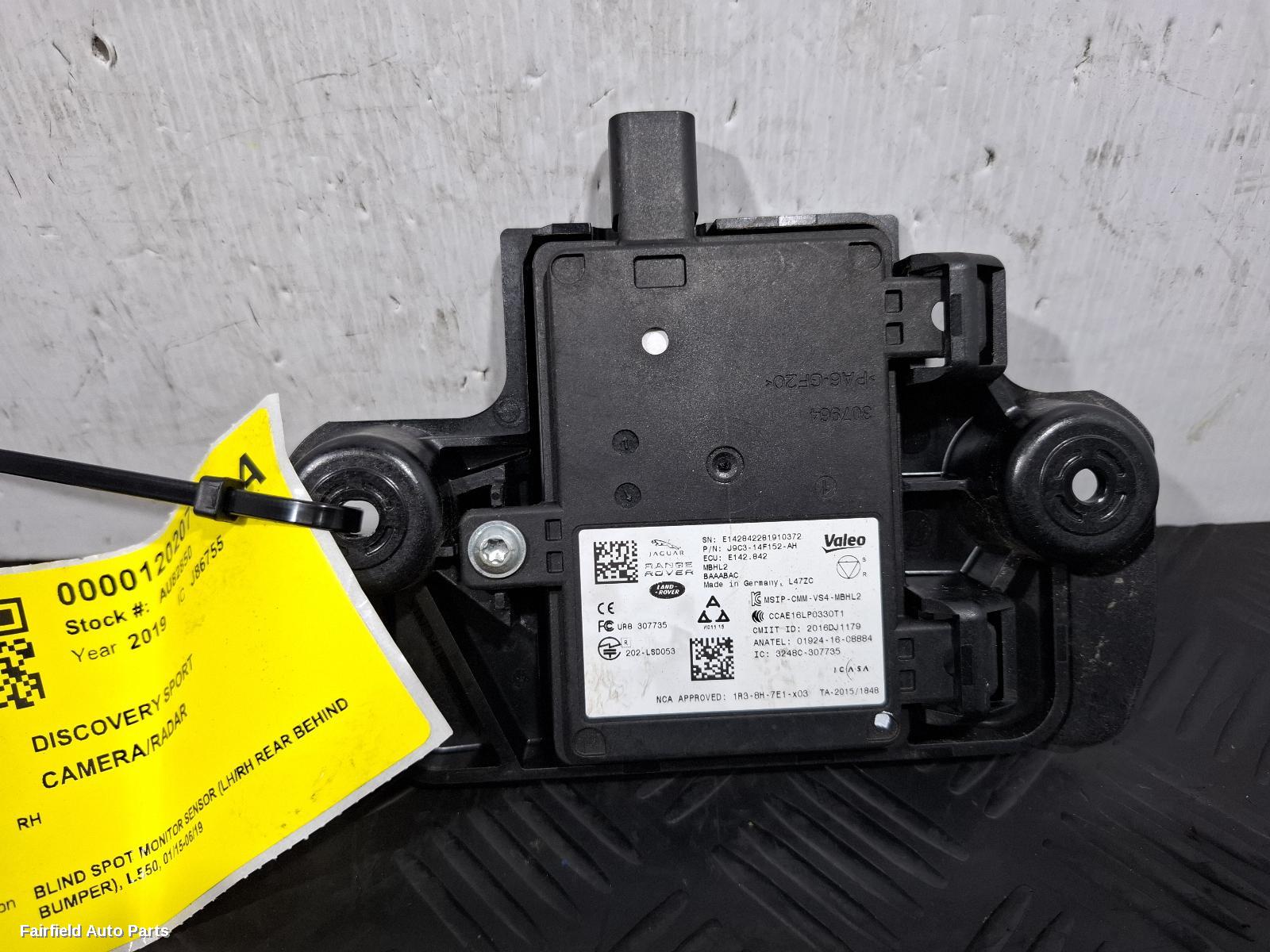 2019-2026 Land Rover Discovery Sport Reverse Camera