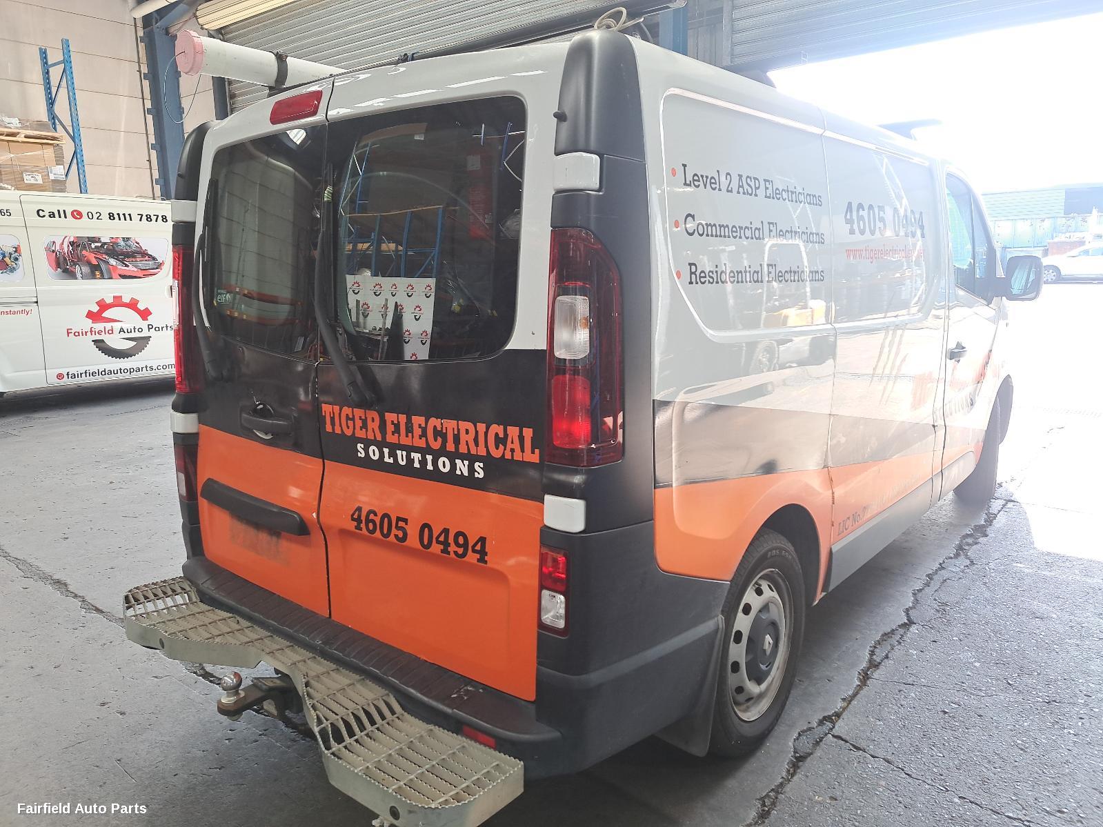 2019 Renault Trafic Overflow Bottle