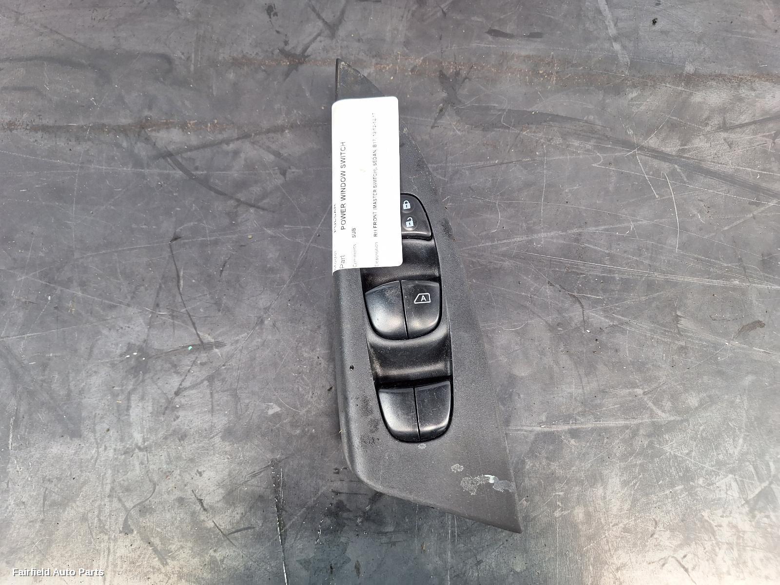 2012-2017 Nissan Pulsar Pwr Dr Wind Switch