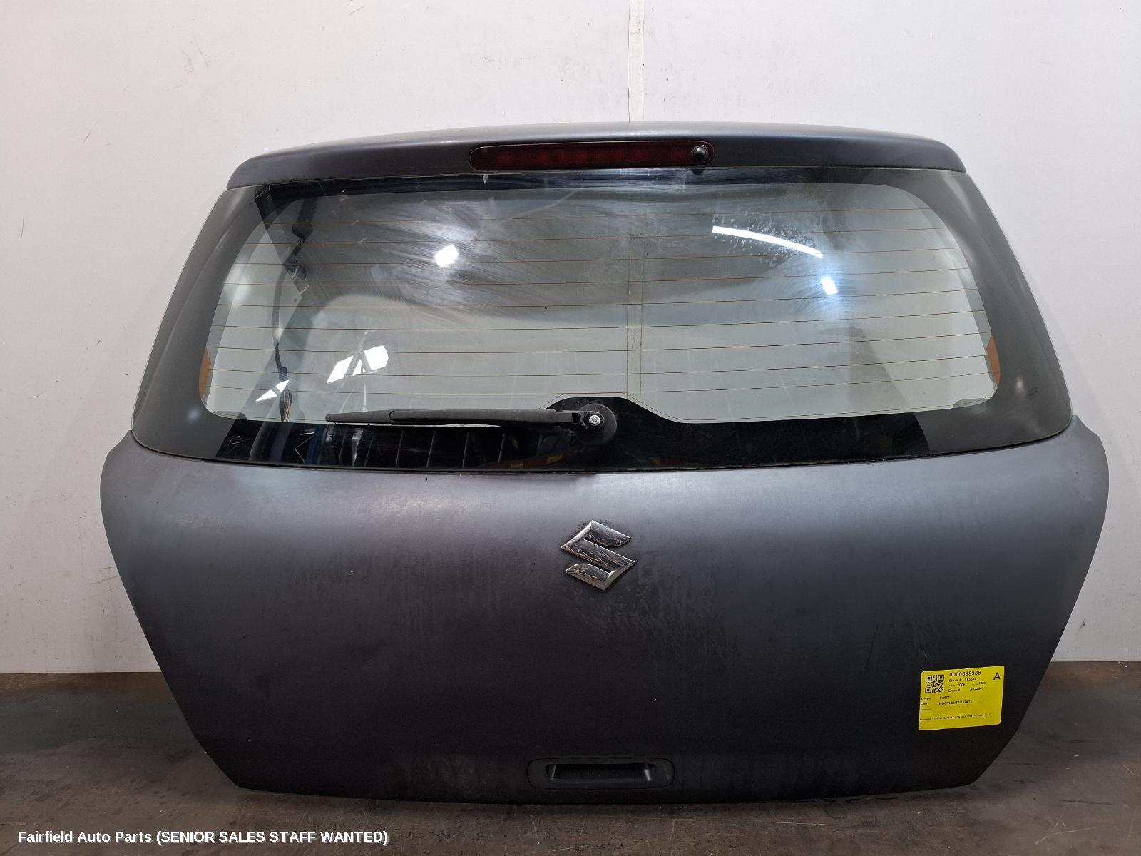 2006 Suzuki Swift Bootlid Tailgate