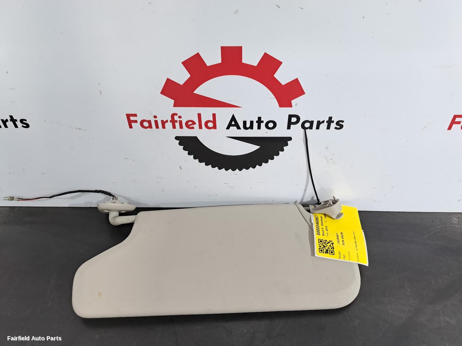 2014 Dodge Journey Sunvisor