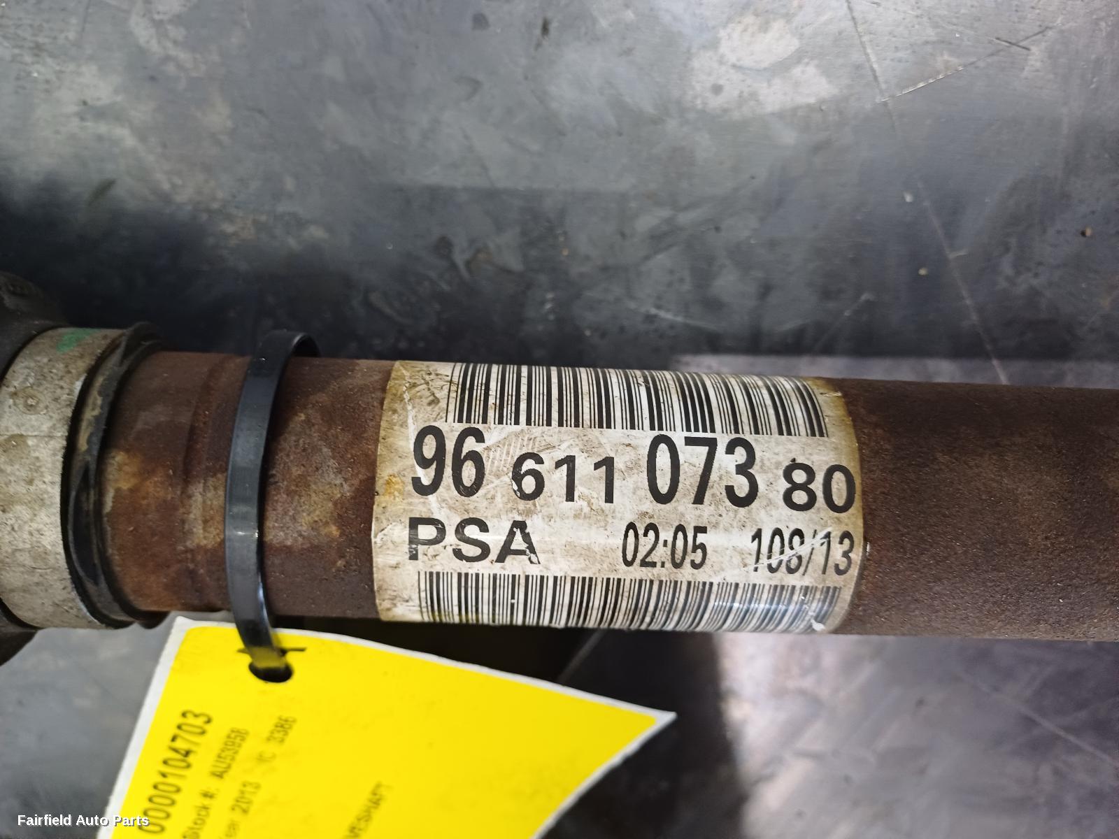 2010-2016 Citroen Ds3 Left Driveshaft