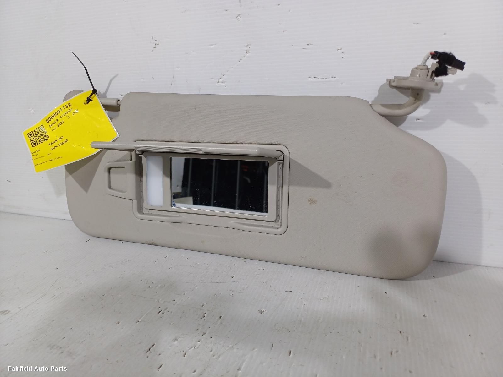 2022-2026 Great Wall Tank 300 Sunvisor