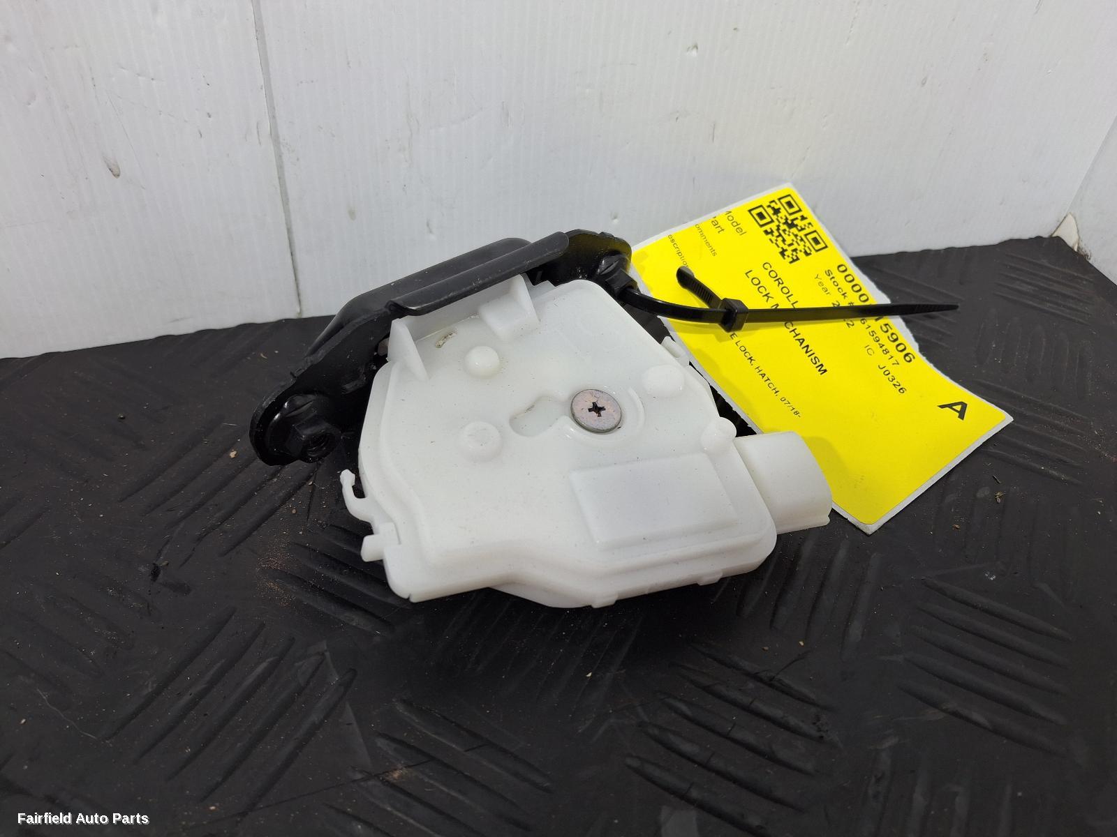 2018-2026 Toyota Corolla Door Boot Gate Lock